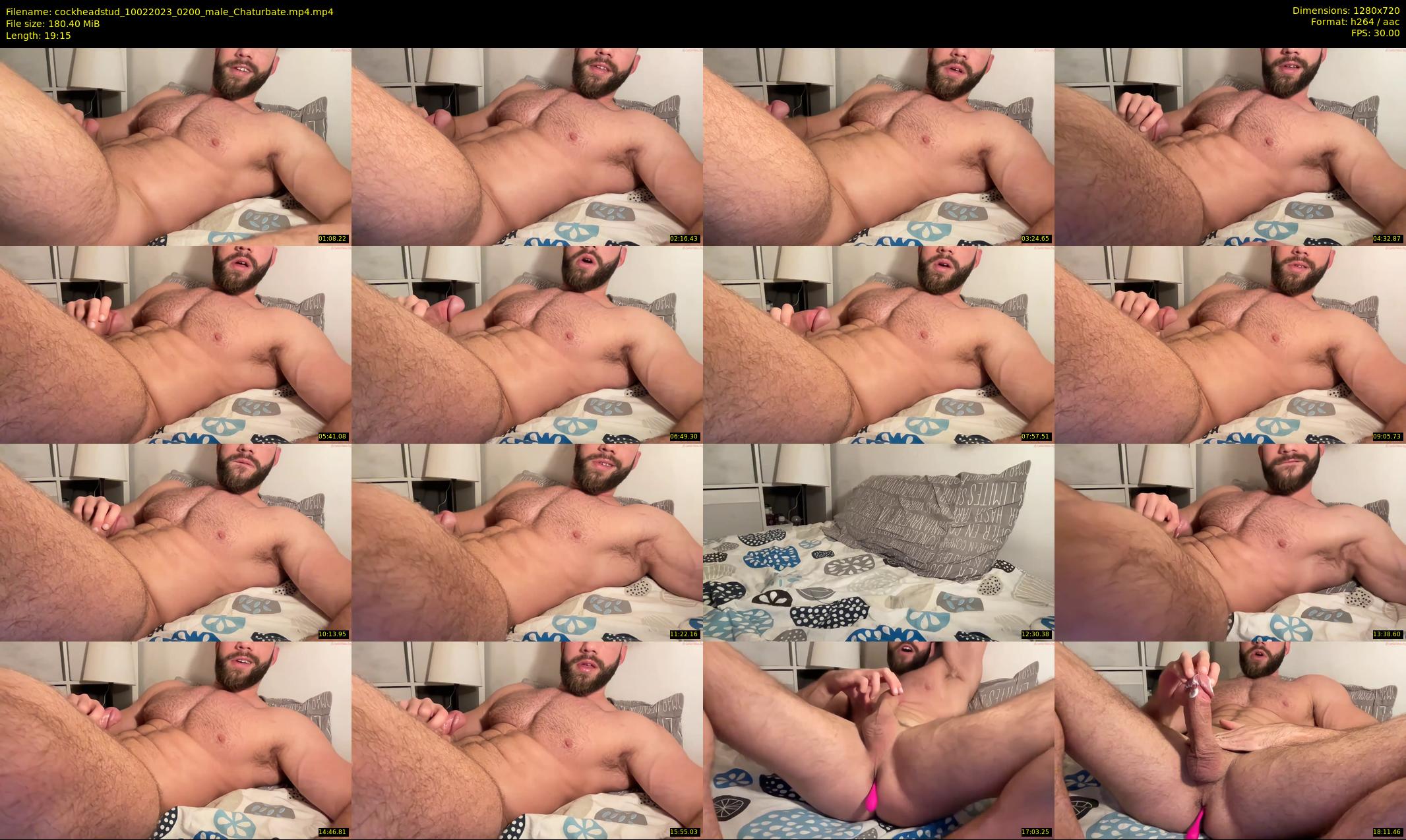 cockheadstud — 20 minute Chaturbate male cam show recording, 720p, Feb 10, 2023