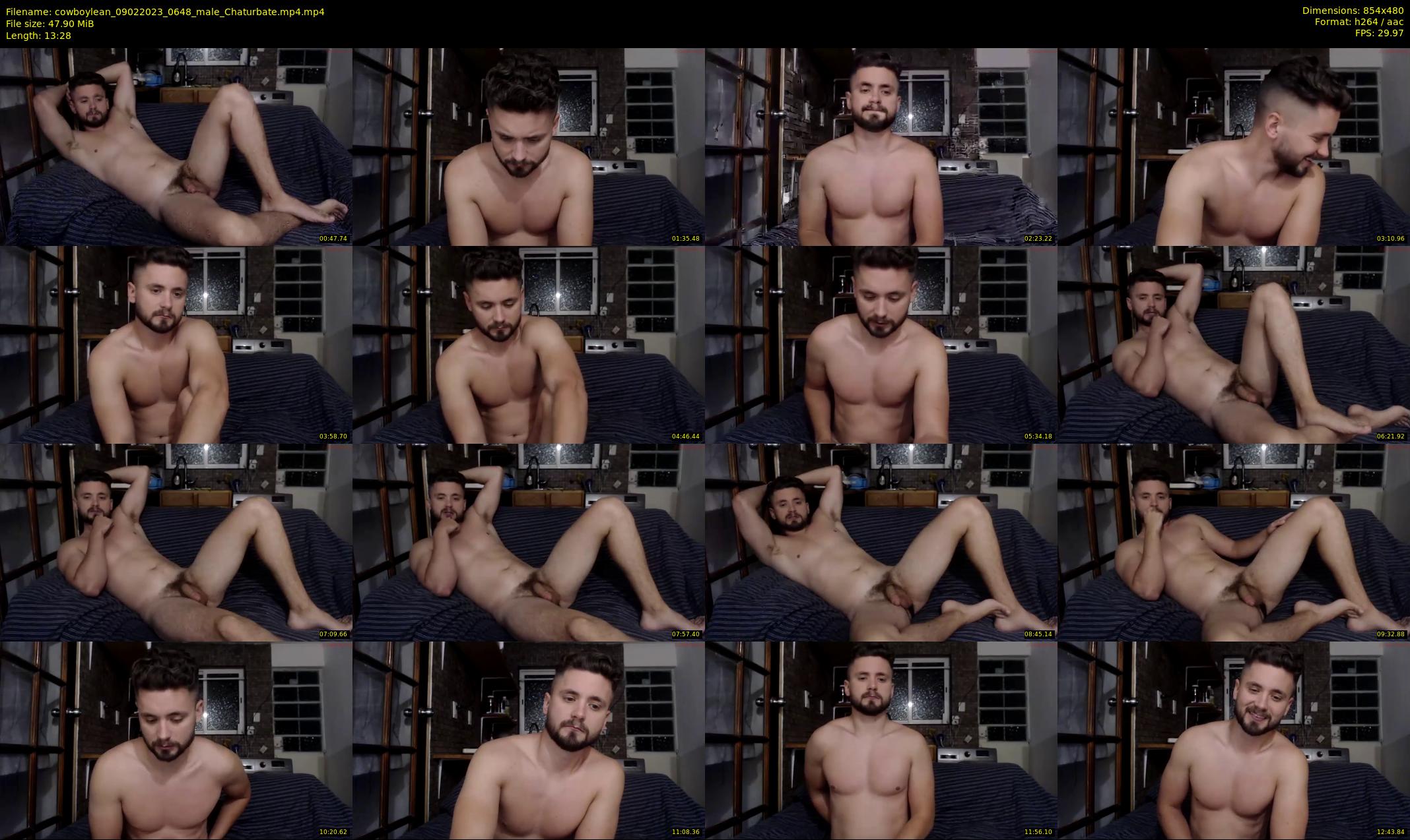 cowboylean — 14 minute Chaturbate male cam show recording, 480p, Feb 9, 2023