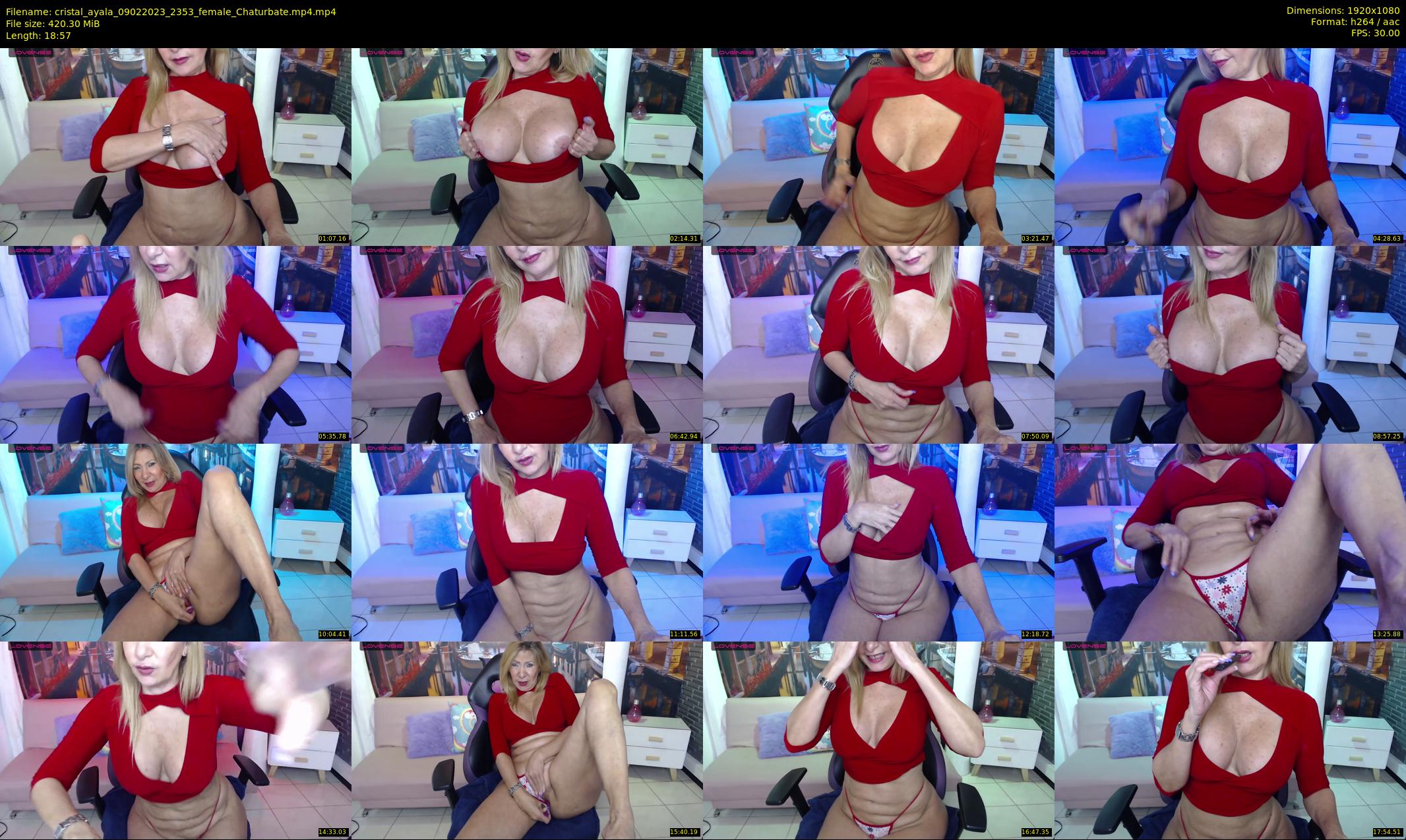 cristal_ayala — 19 minute Chaturbate female cam show recording, 1080p, Feb 9, 2023