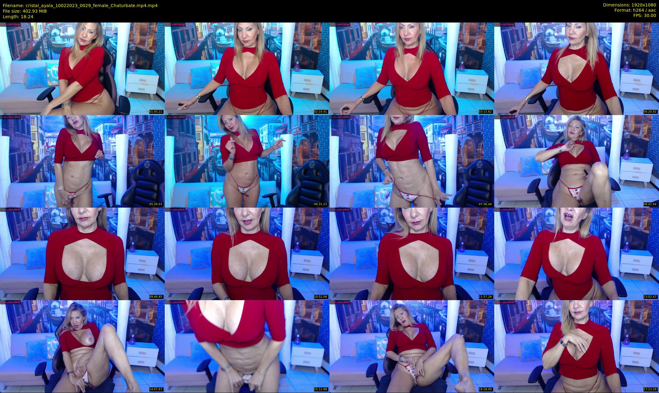 cristal_ayala — 19 minute Chaturbate female cam show recording, 1080p, Feb 10, 2023