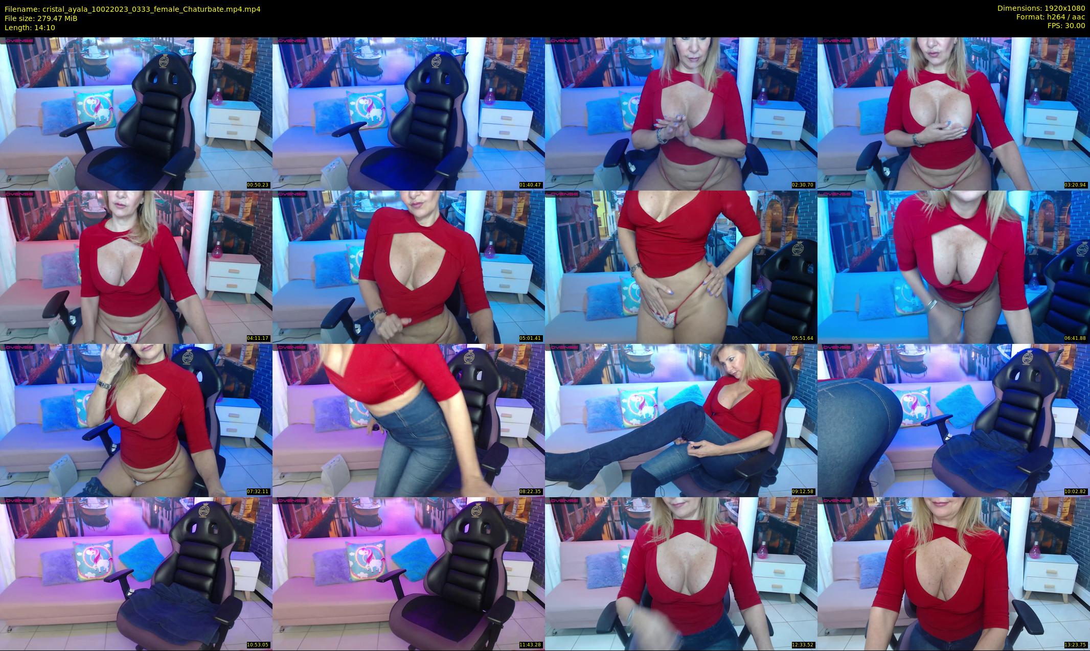 cristal_ayala — 15 minute Chaturbate female cam show recording, 1080p, Feb 10, 2023