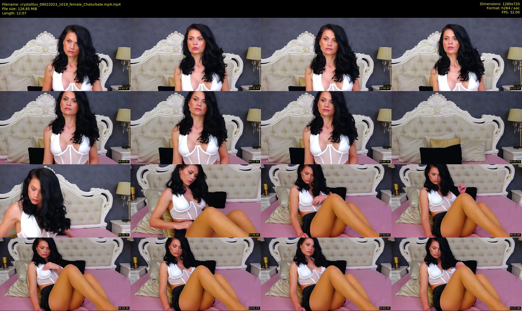 crystallluv — 13 minute Chaturbate female cam show recording, 720p, Feb 9, 2023