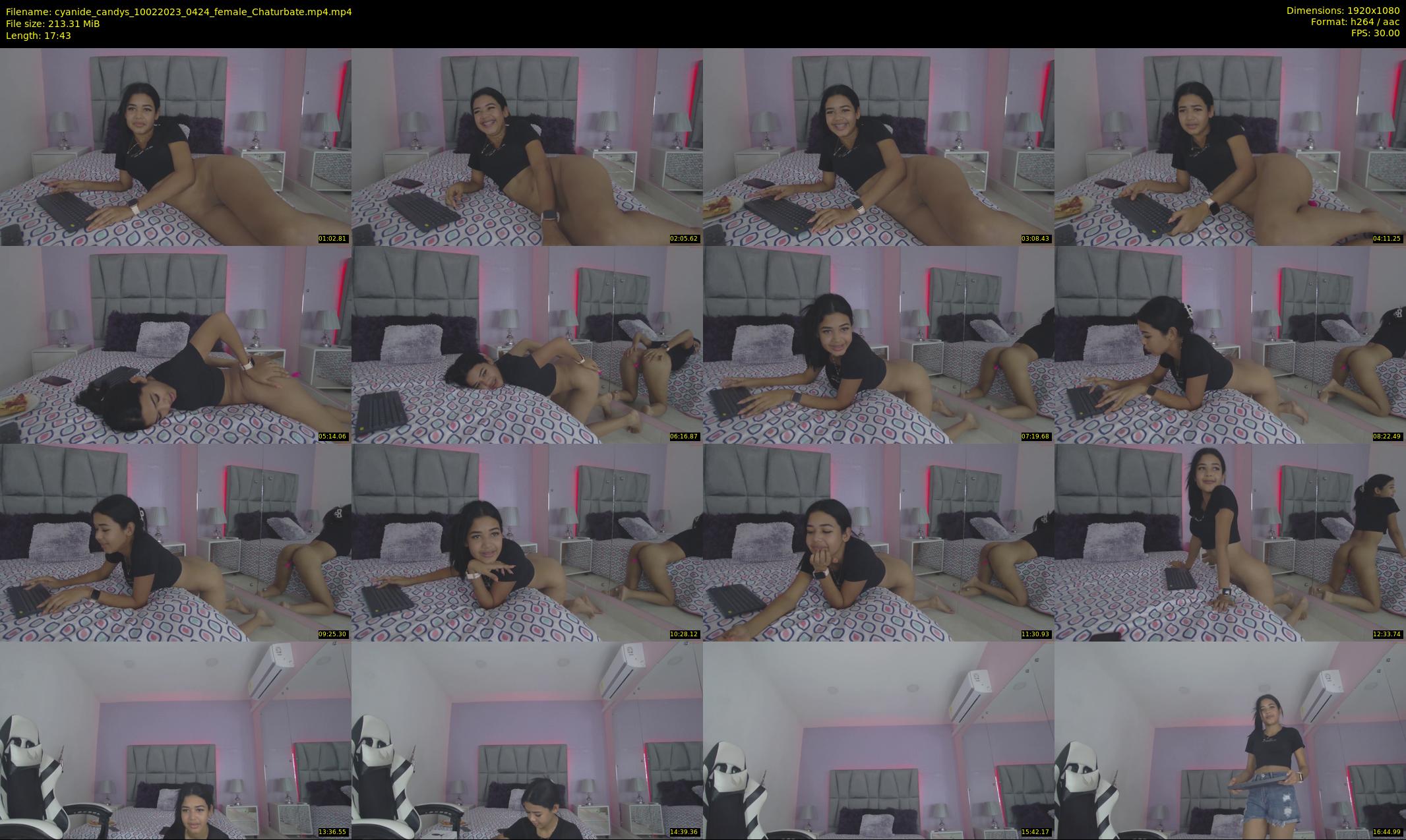 cyanide_candys — 18 minute Chaturbate female cam show recording, 1080p, Feb 10, 2023
