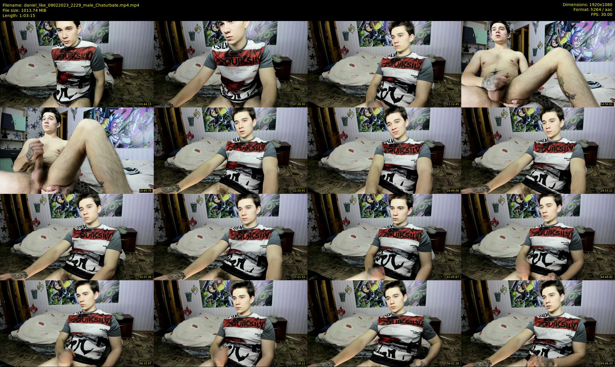 daniel_like — 64 minute Chaturbate male cam show recording, 1080p, Feb 9, 2023