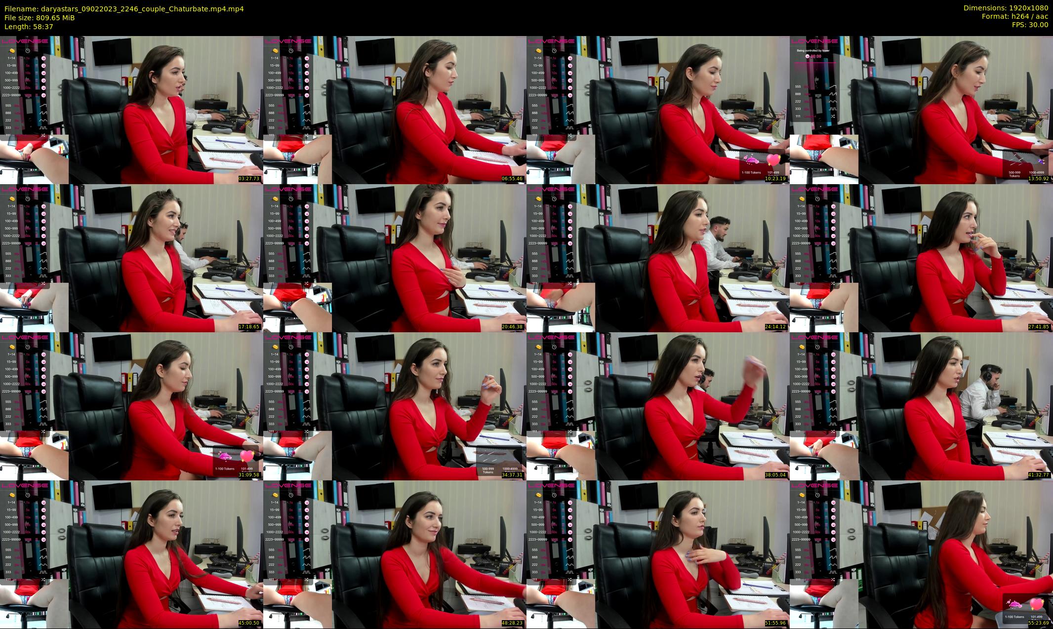 daryastars — 59 minute Chaturbate couple cam show recording, 1080p, Feb 9, 2023