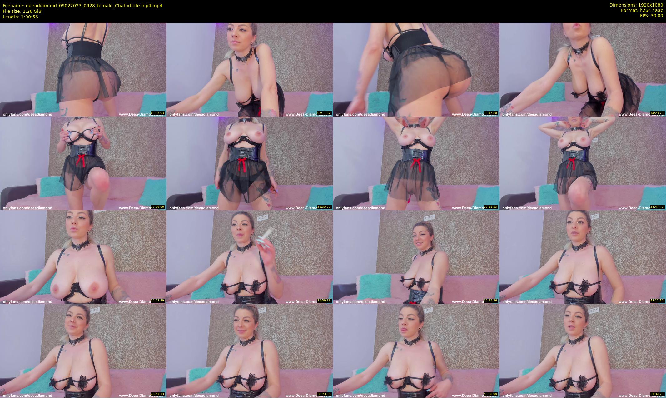 deeadiamond — 61 minute Chaturbate female cam show recording, 1080p, Feb 9, 2023
