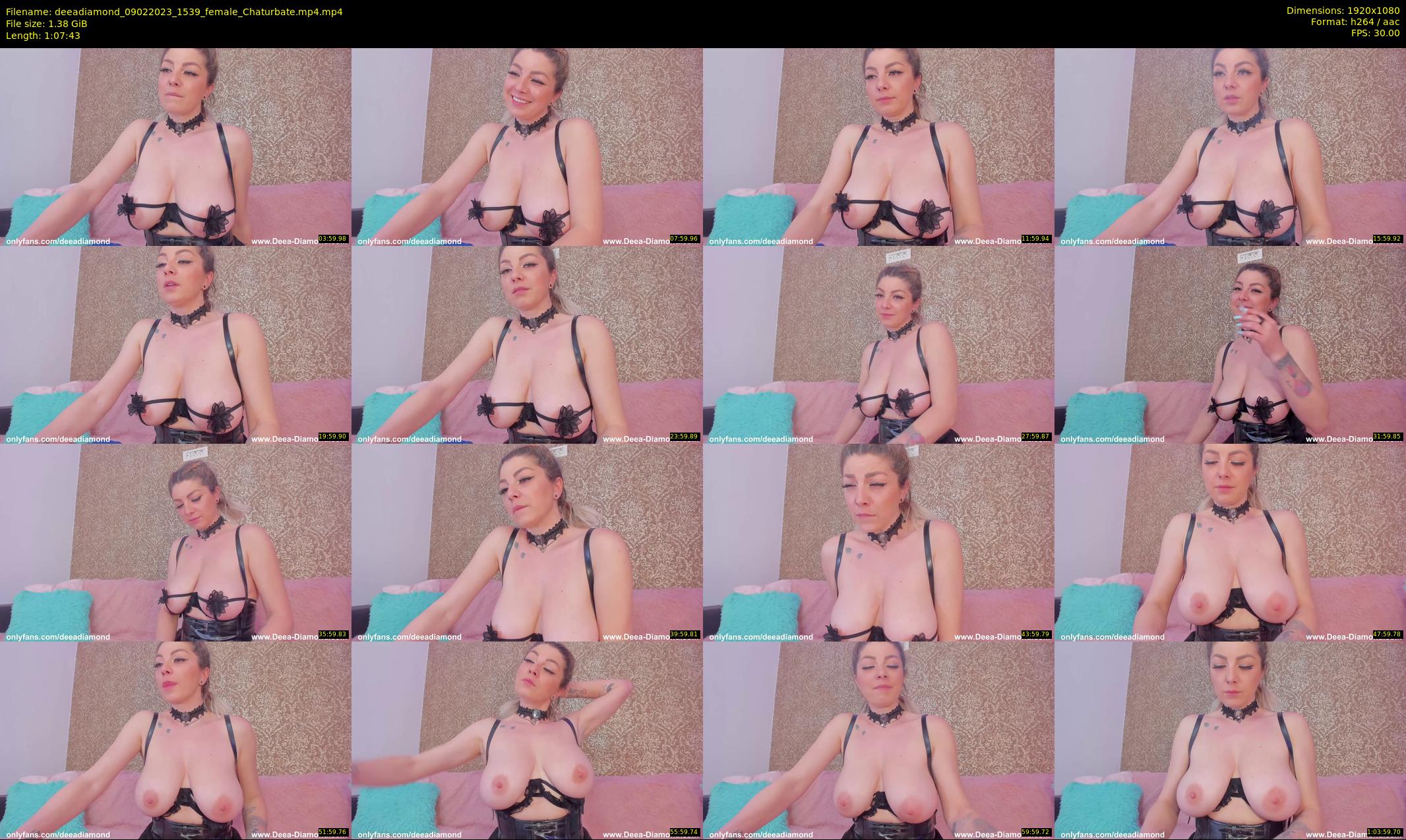 deeadiamond — 68 minute Chaturbate female cam show recording, 1080p, Feb 9, 2023