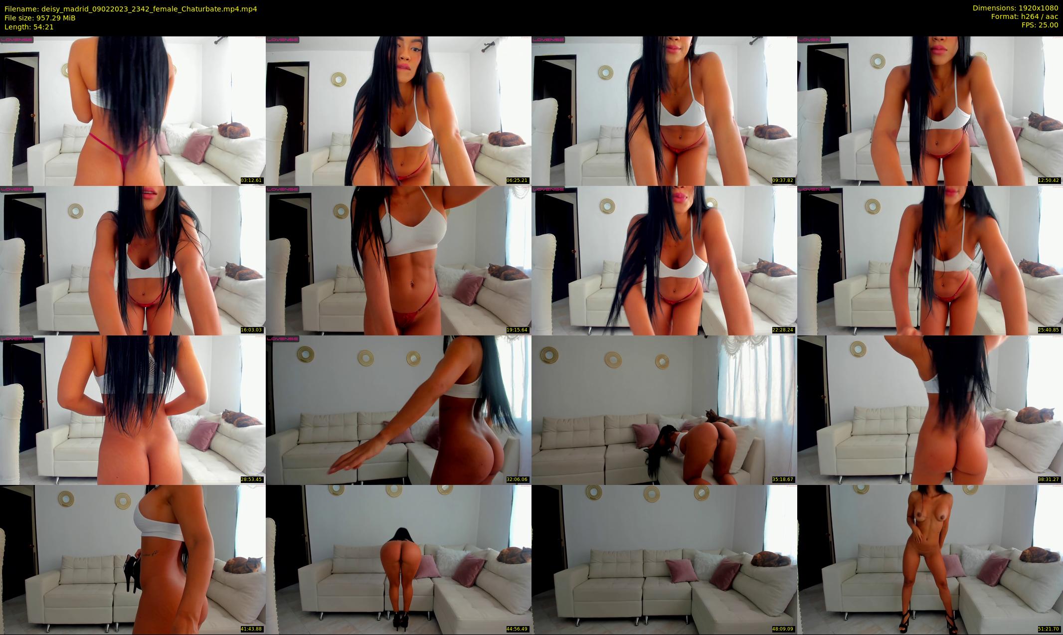 deisy_madrid — 55 minute Chaturbate female cam show recording, 1080p, Feb 9, 2023