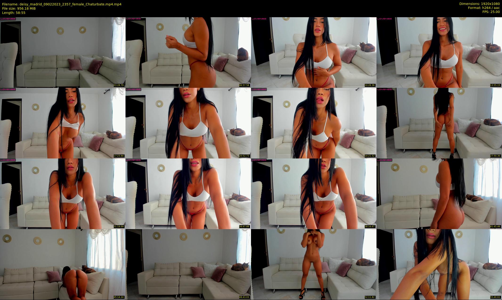 deisy_madrid — 59 minute Chaturbate female cam show recording, 1080p, Feb 9, 2023