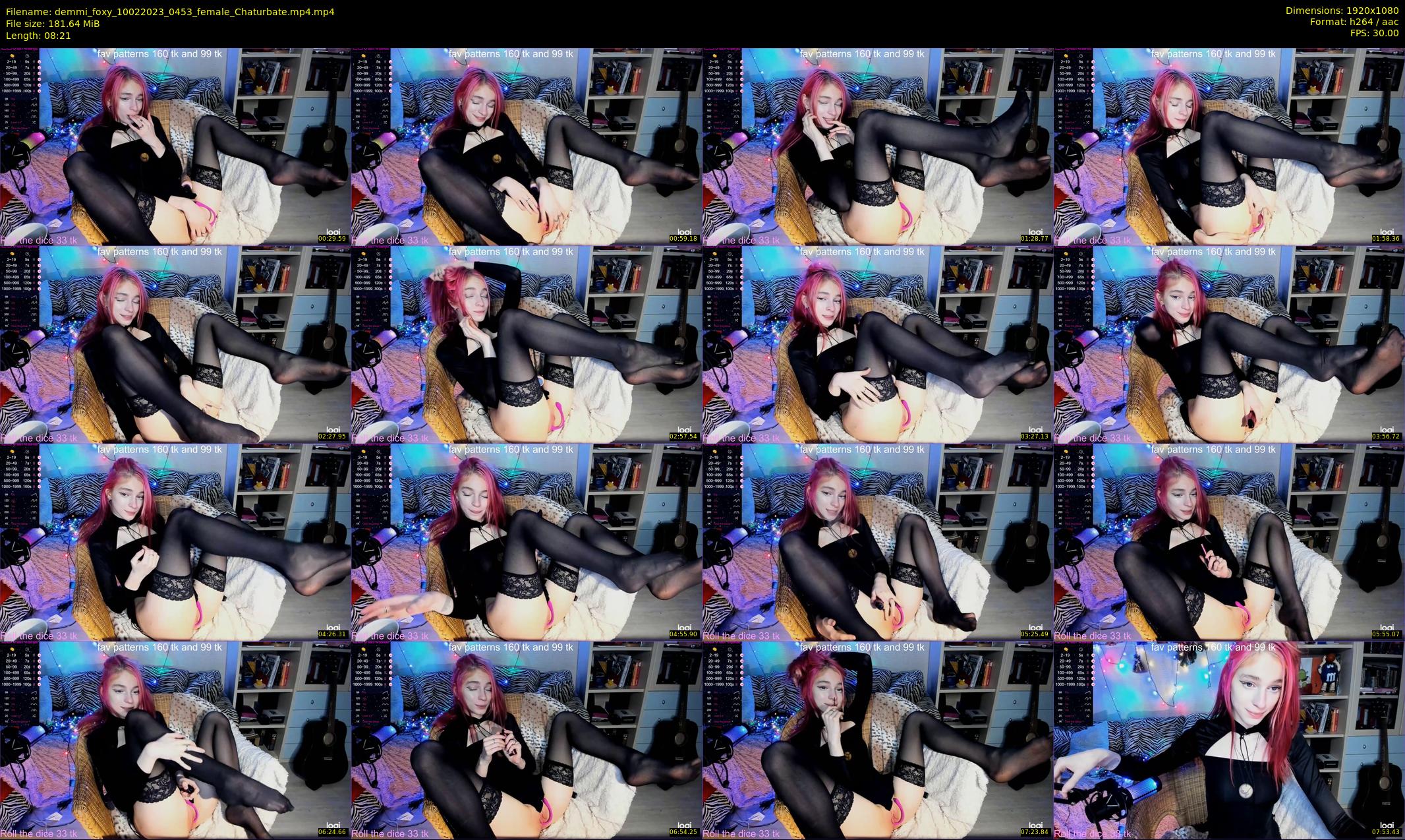 demmi_foxy — 9 minute Chaturbate couple cam show recording, 1080p, Feb 10, 2023