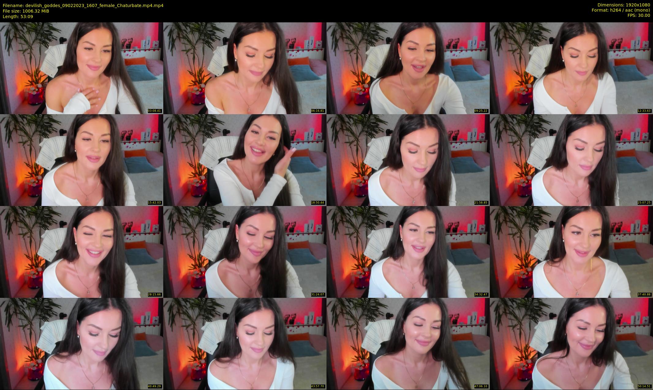 devilish_goddes — 54 minute Chaturbate female cam show recording, 1080p, Feb 9, 2023
