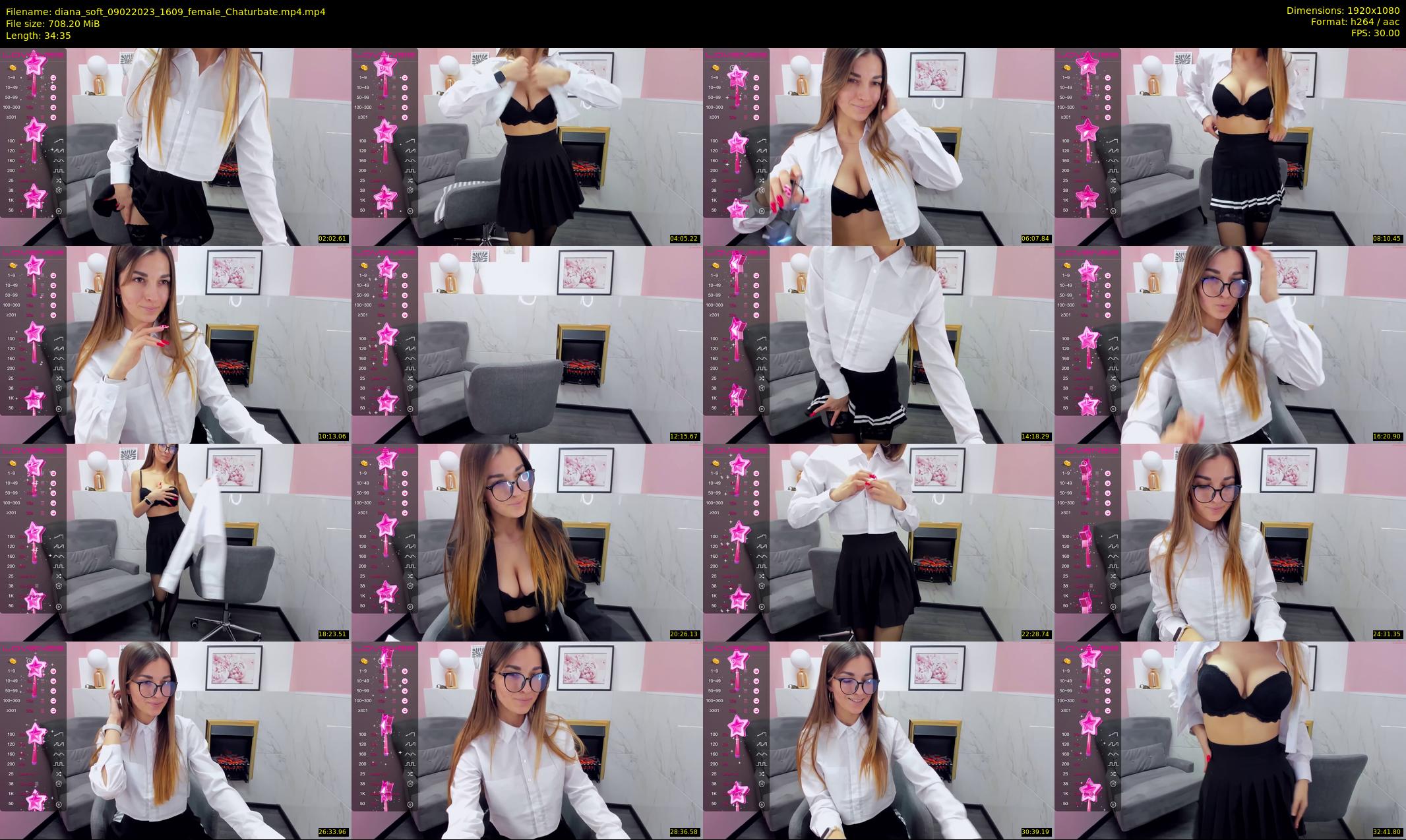 diana_soft — 35 minute Chaturbate female cam show recording, 1080p, Feb 9, 2023
