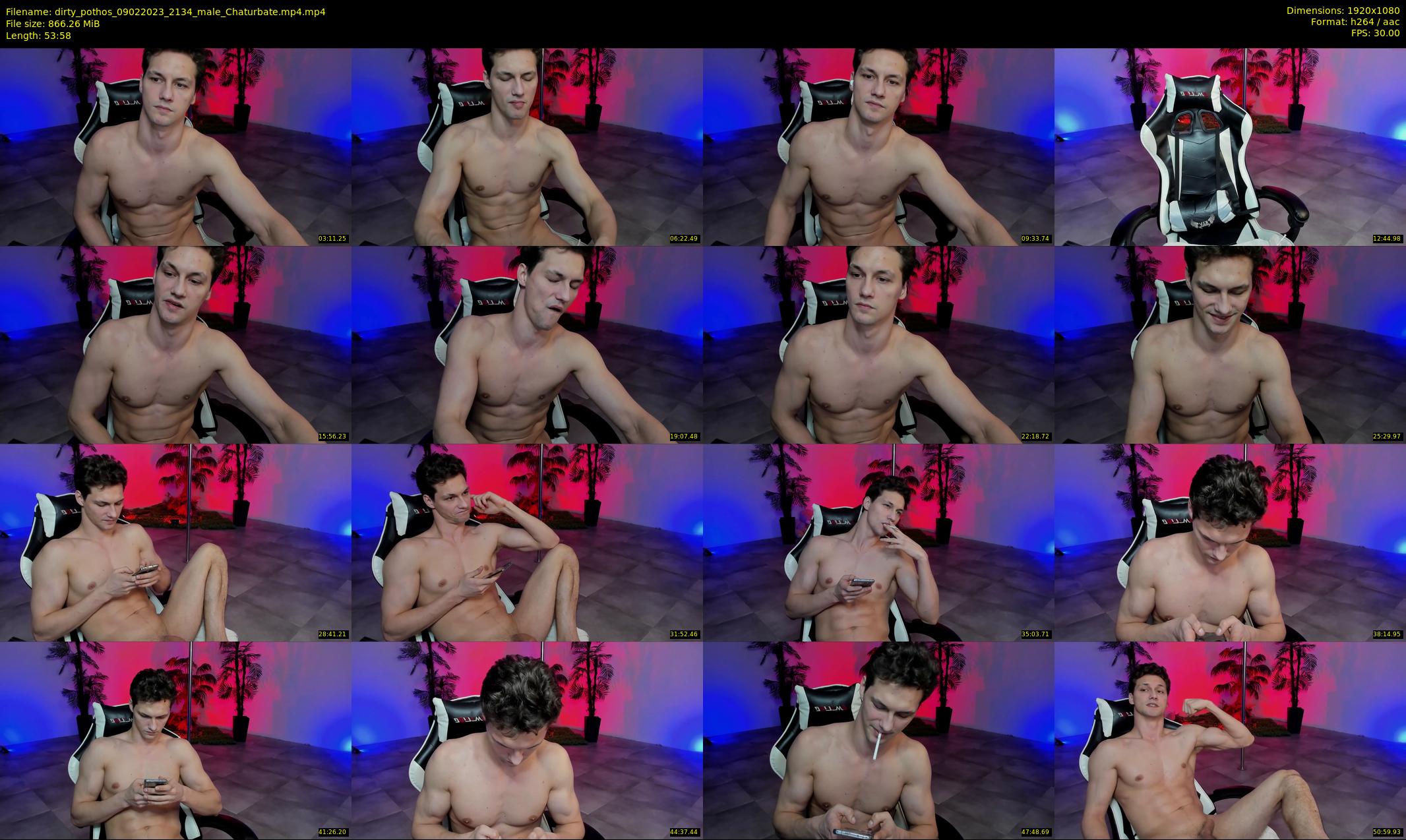 dirty_pothos — 54 minute Chaturbate male cam show recording, 1080p, Feb 9, 2023