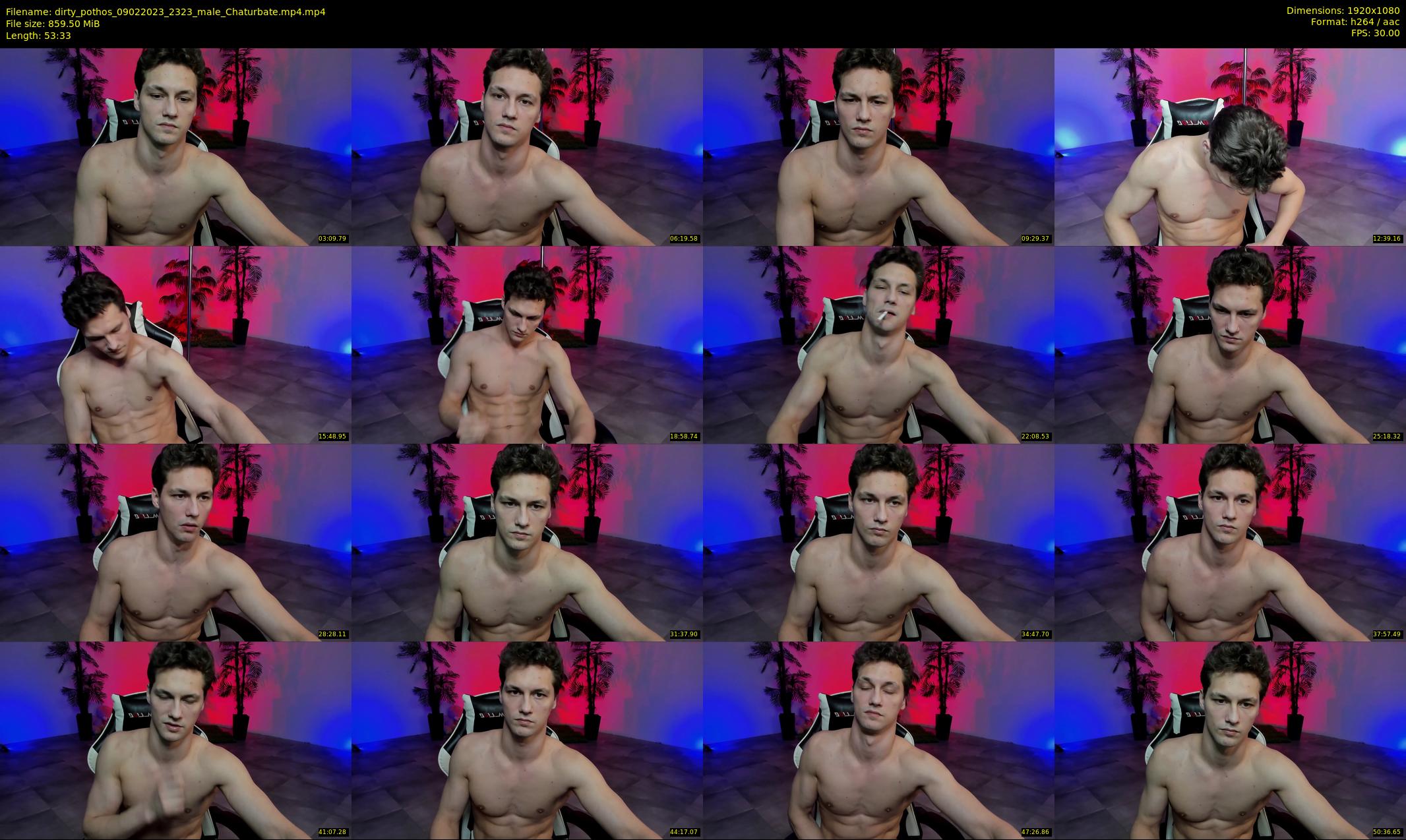 dirty_pothos — 54 minute Chaturbate male cam show recording, 1080p, Feb 9, 2023