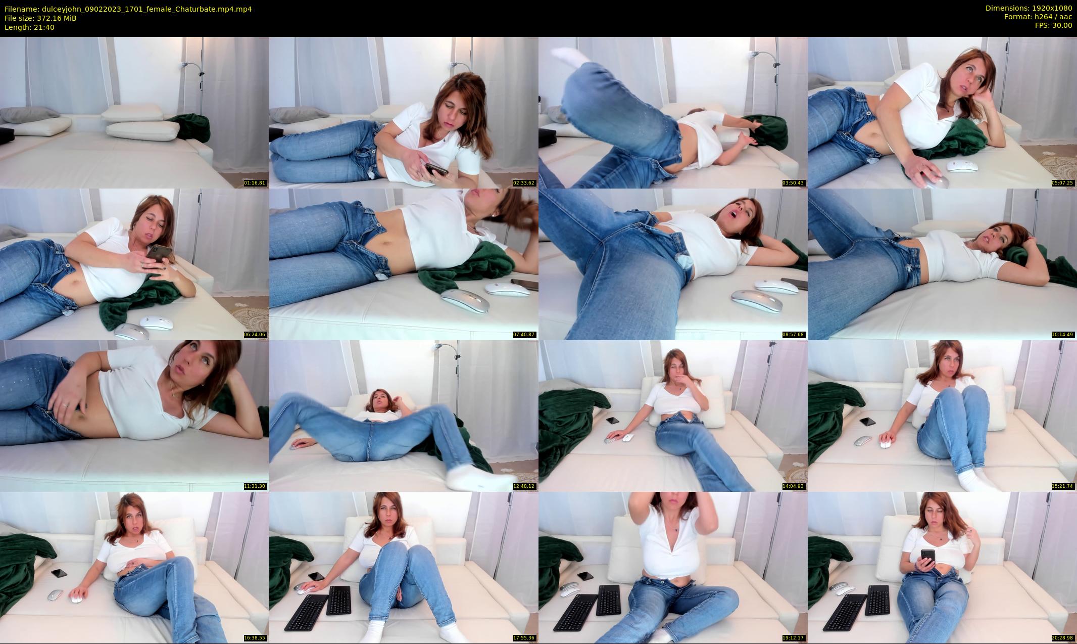 dulceyjohn — 22 minute Chaturbate female cam show recording, 1080p, Feb 9, 2023