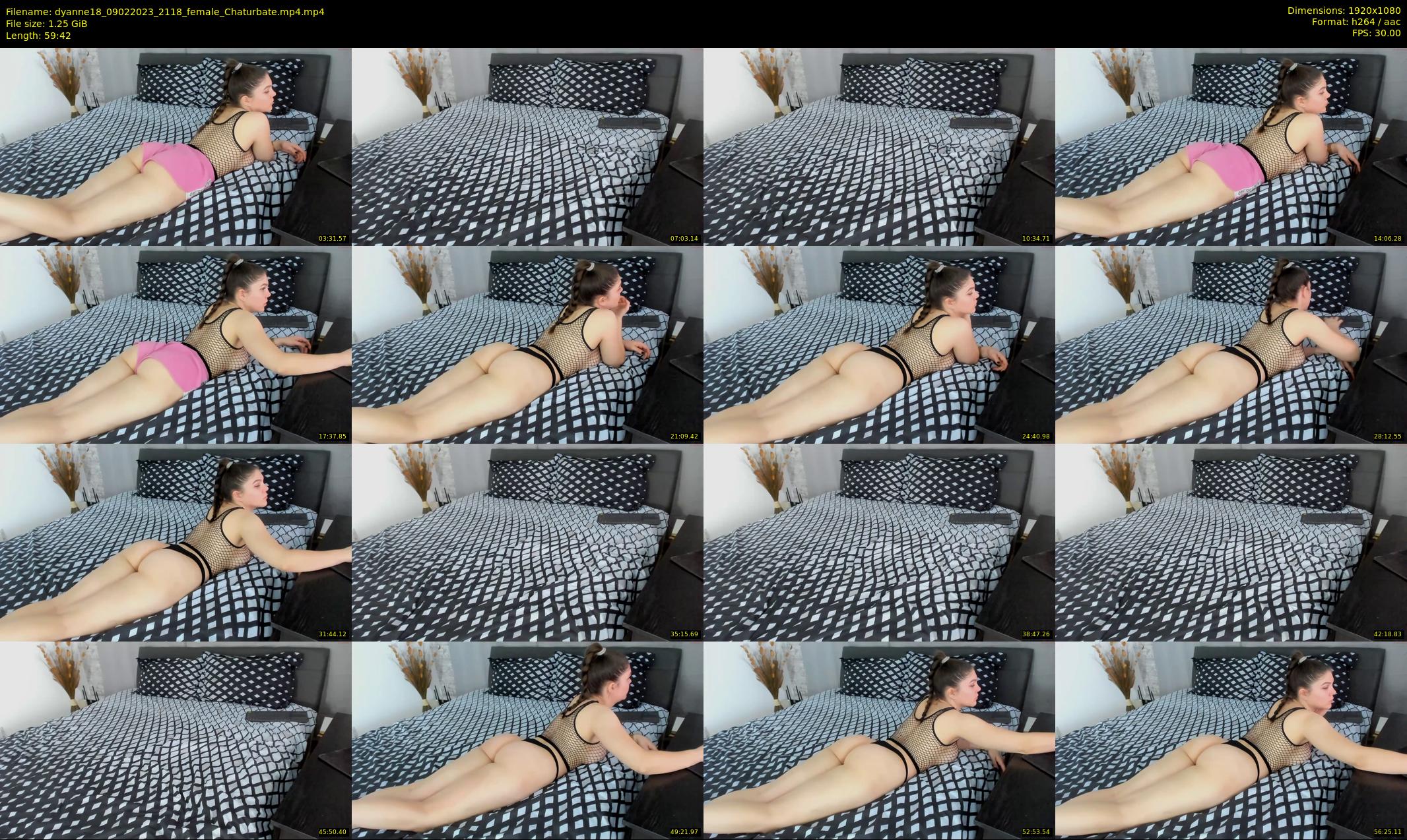 dyanne18 — 60 minute Chaturbate female cam show recording, 1080p, Feb 9, 2023