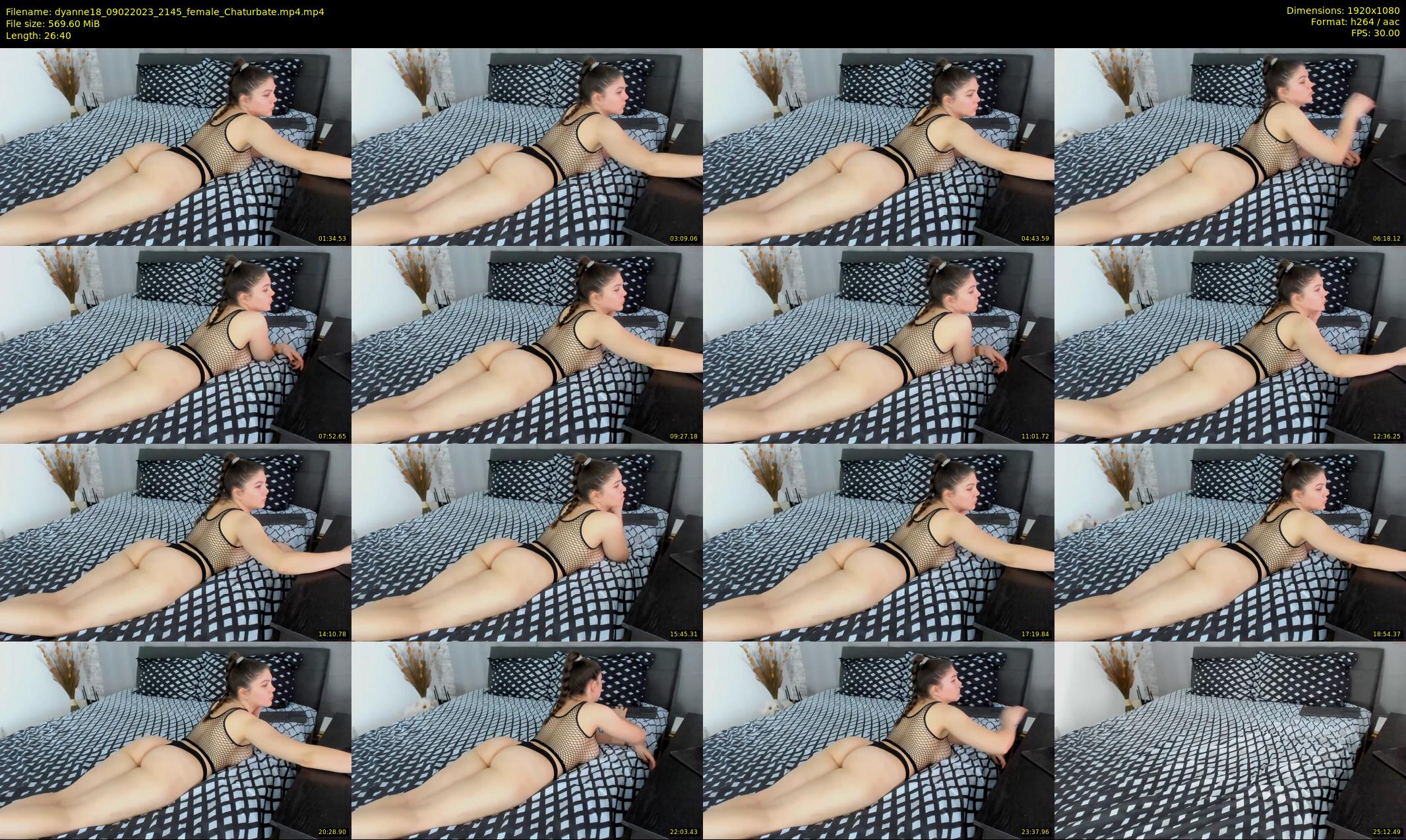 dyanne18 — 27 minute Chaturbate female cam show recording, 1080p, Feb 9, 2023