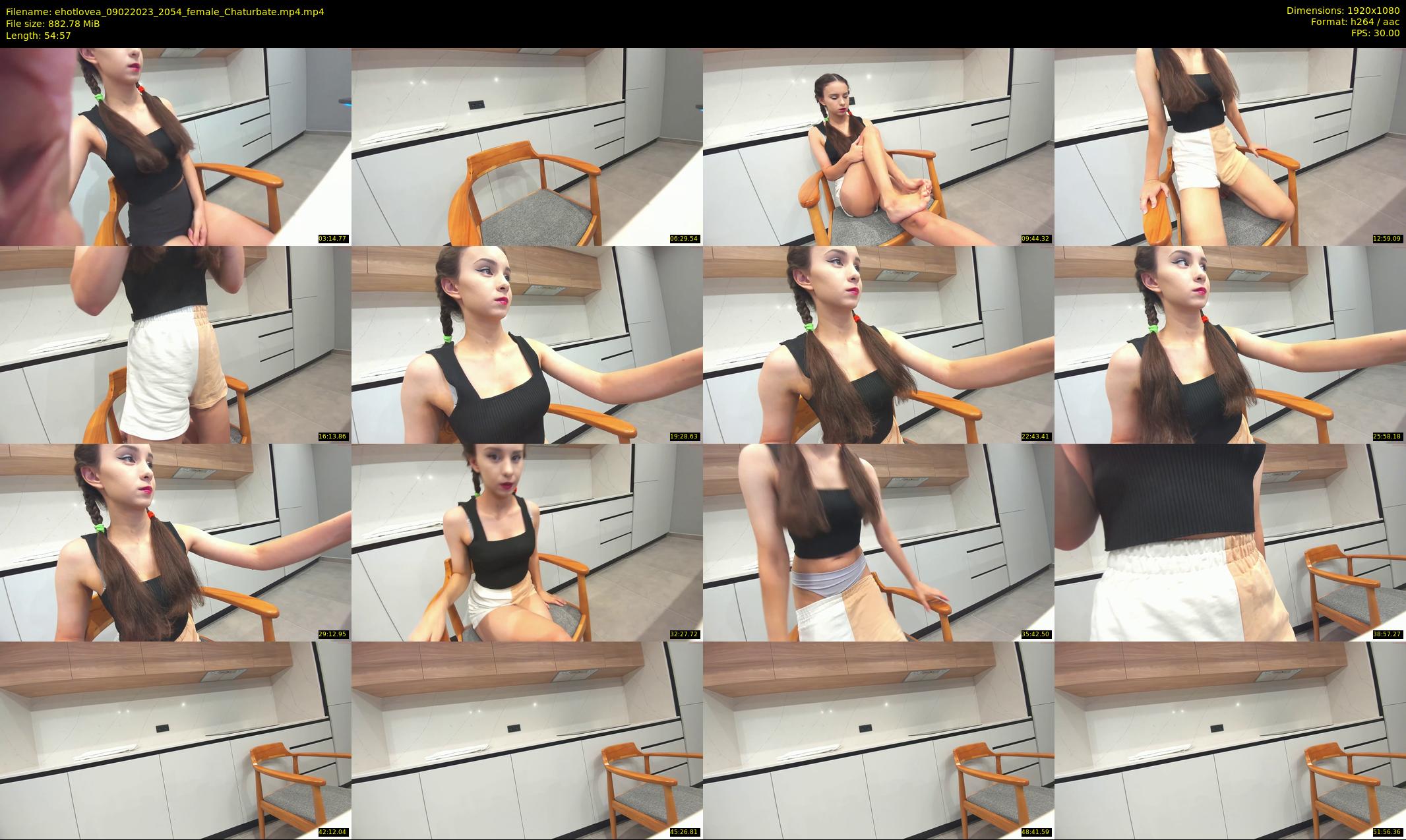 ehotlovea — 55 minute Chaturbate female cam show recording, 1080p, Feb 9, 2023