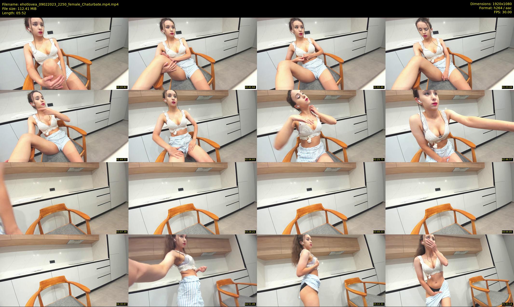 ehotlovea — 6 minute Chaturbate female cam show recording, 1080p, Feb 9, 2023