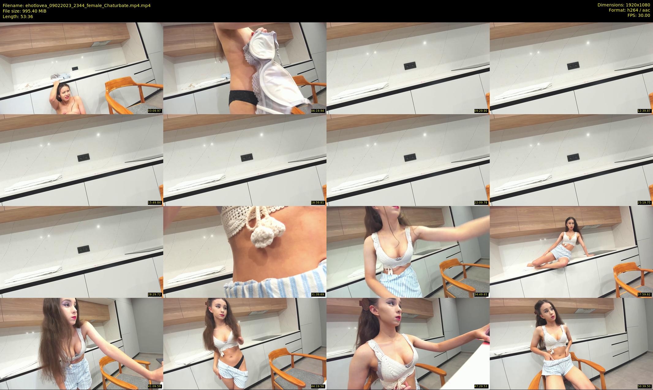 ehotlovea — 54 minute Chaturbate female cam show recording, 1080p, Feb 9, 2023