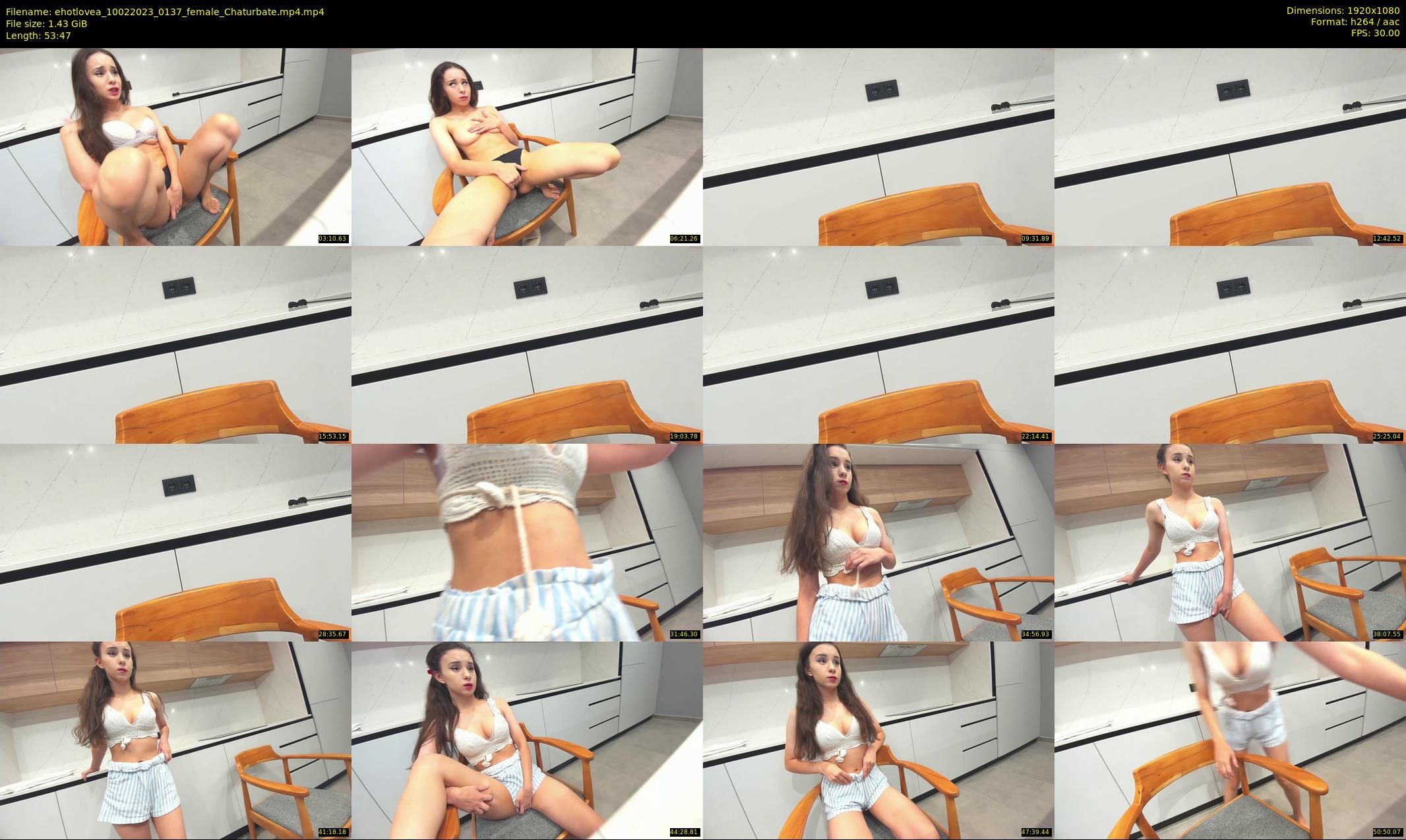 ehotlovea — 54 minute Chaturbate female cam show recording, 1080p, Feb 10, 2023