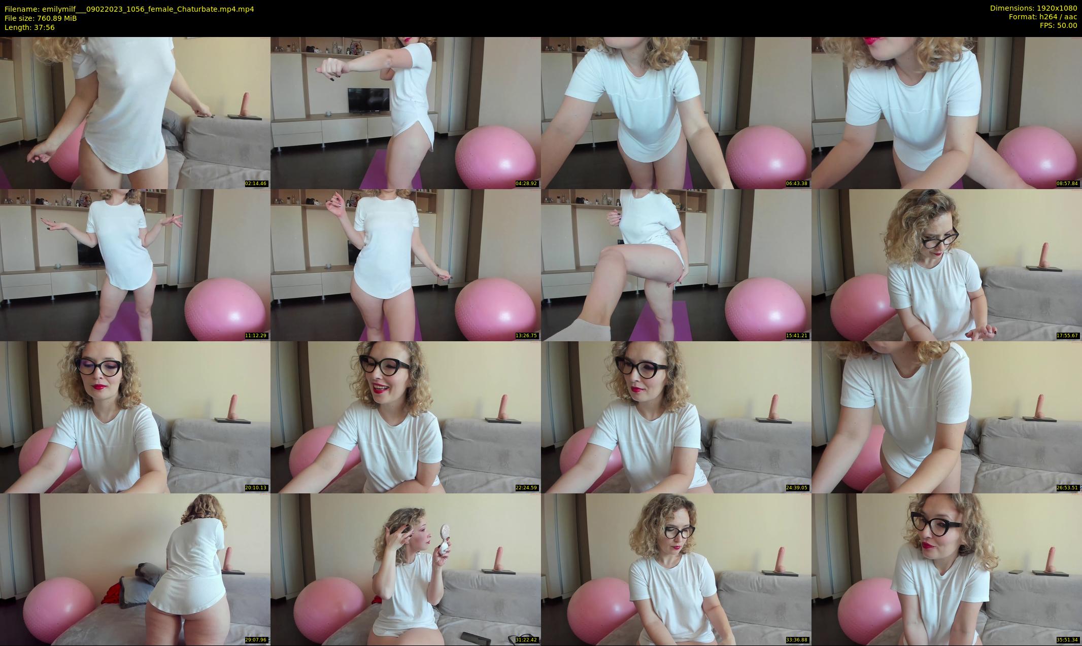 emilymilf__ — 38 minute Chaturbate female cam show recording, 1080p, Feb 9, 2023