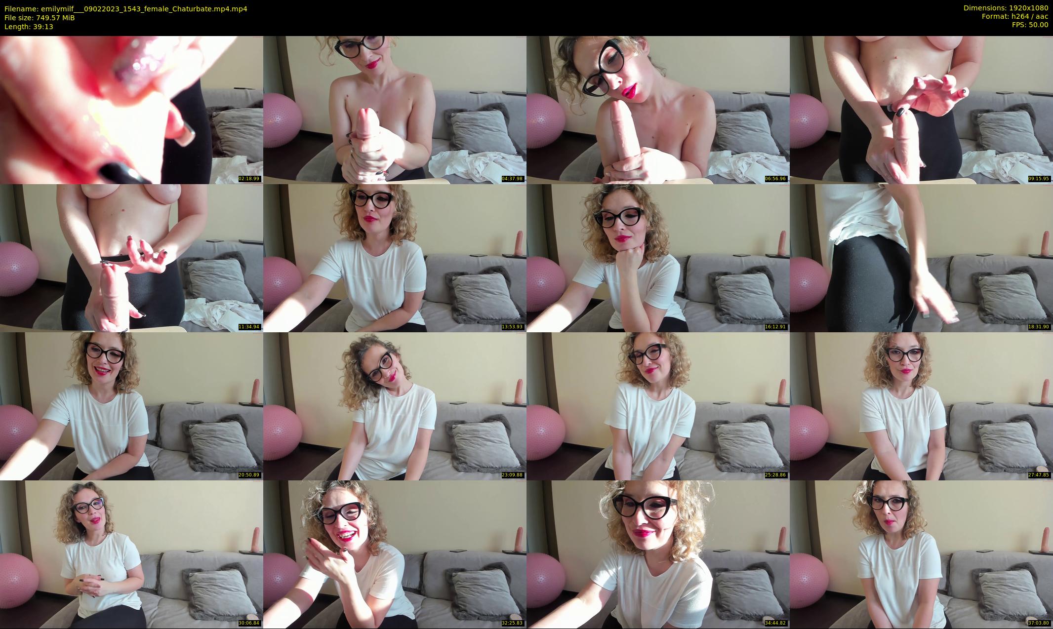 emilymilf__ — 40 minute Chaturbate female cam show recording, 1080p, Feb 9, 2023