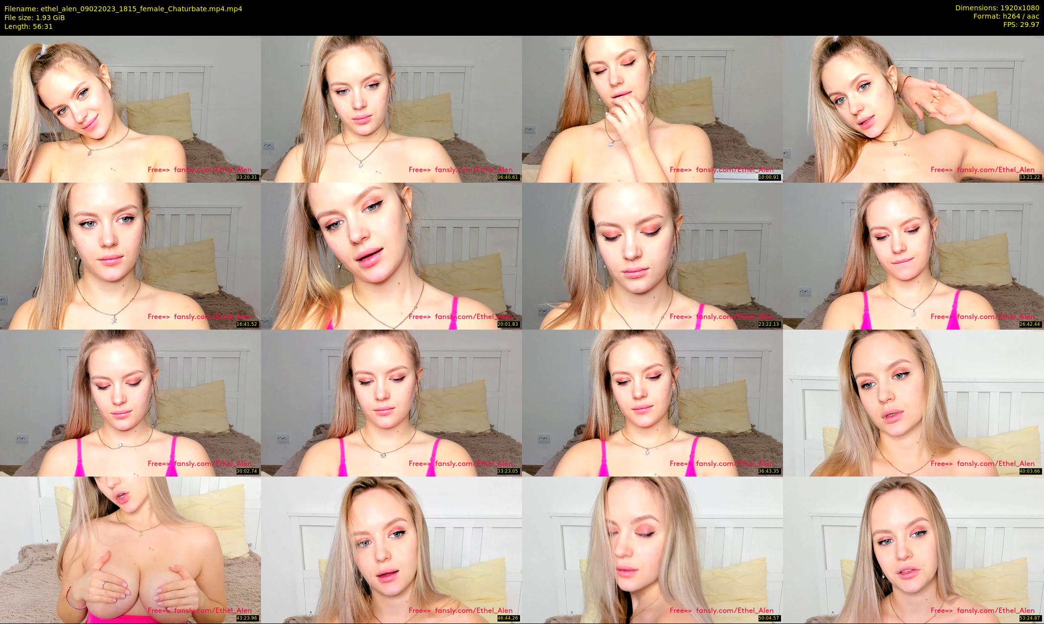 ethel_alen — 57 minute Chaturbate female cam show recording, 1080p, Feb 9, 2023