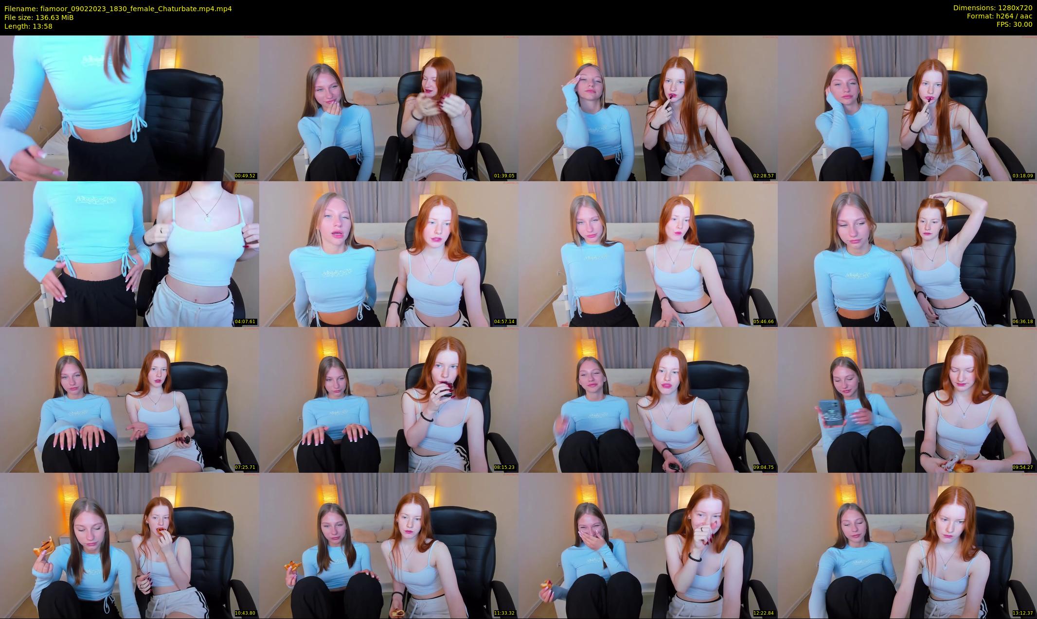 fiamoor — 14 minute Chaturbate female cam show recording, 720p, Feb 9, 2023