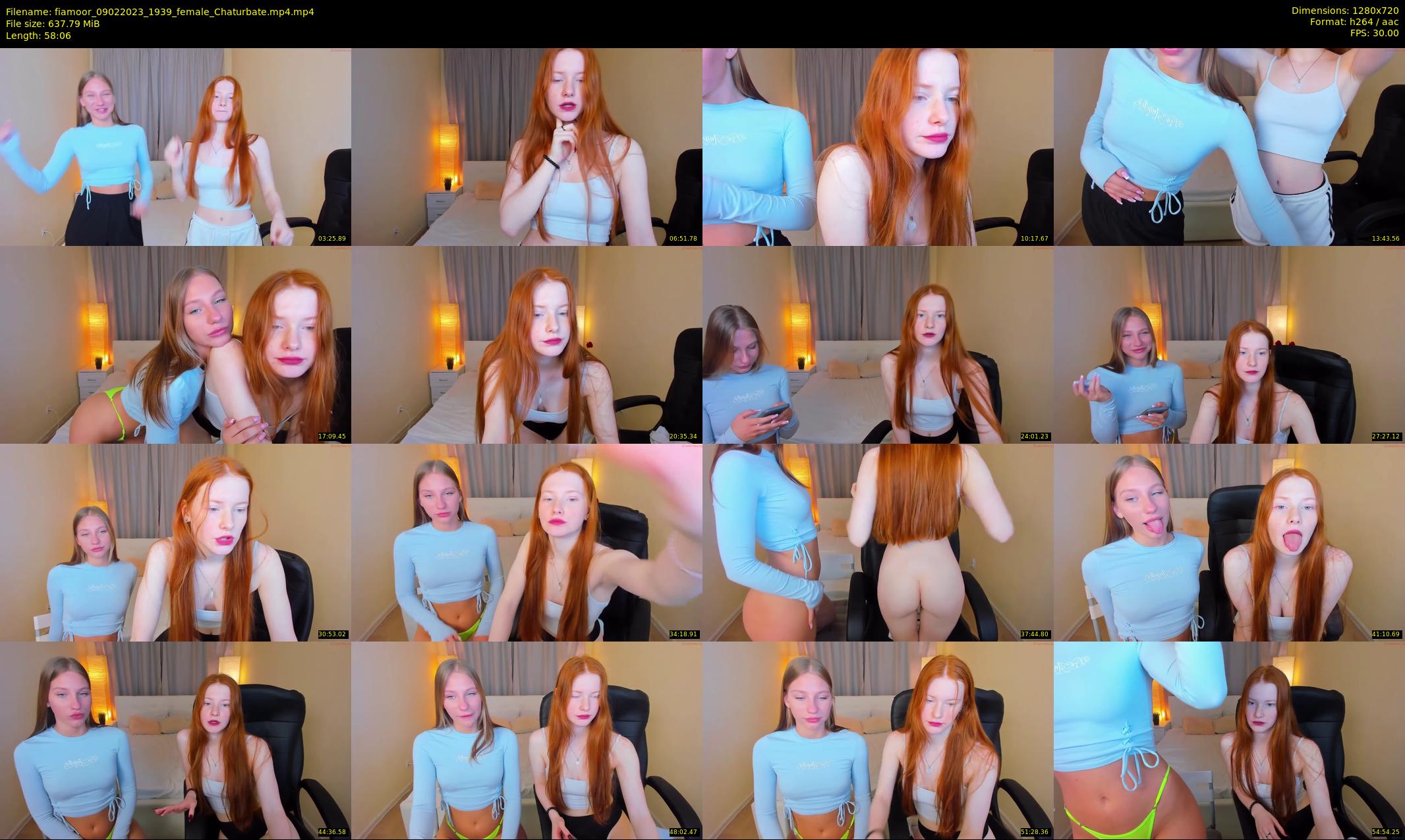 fiamoor — 59 minute Chaturbate female cam show recording, 720p, Feb 9, 2023
