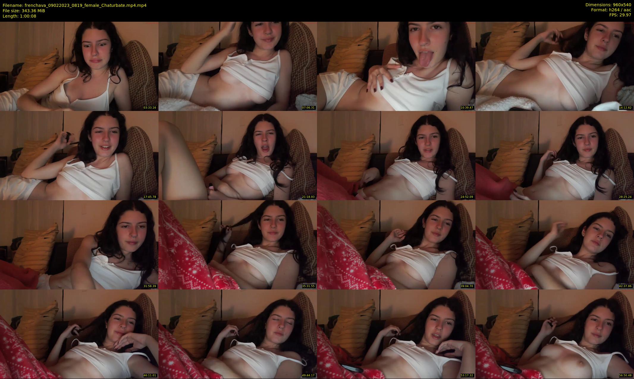 frenchava — 61 minute Chaturbate female cam show recording, 480p, Feb 9, 2023