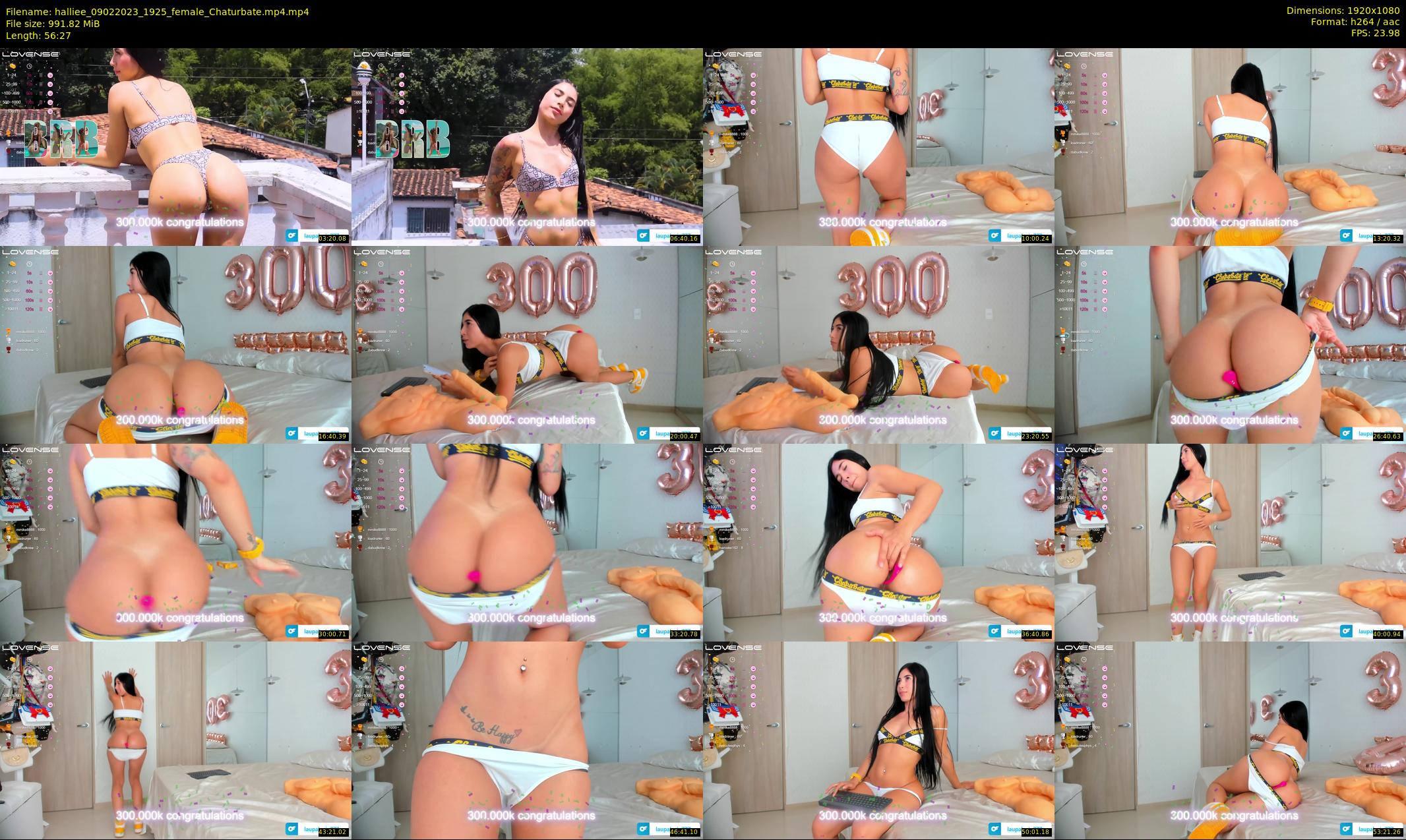 halliee — 57 minute Chaturbate couple cam show recording, 1080p, Feb 9, 2023