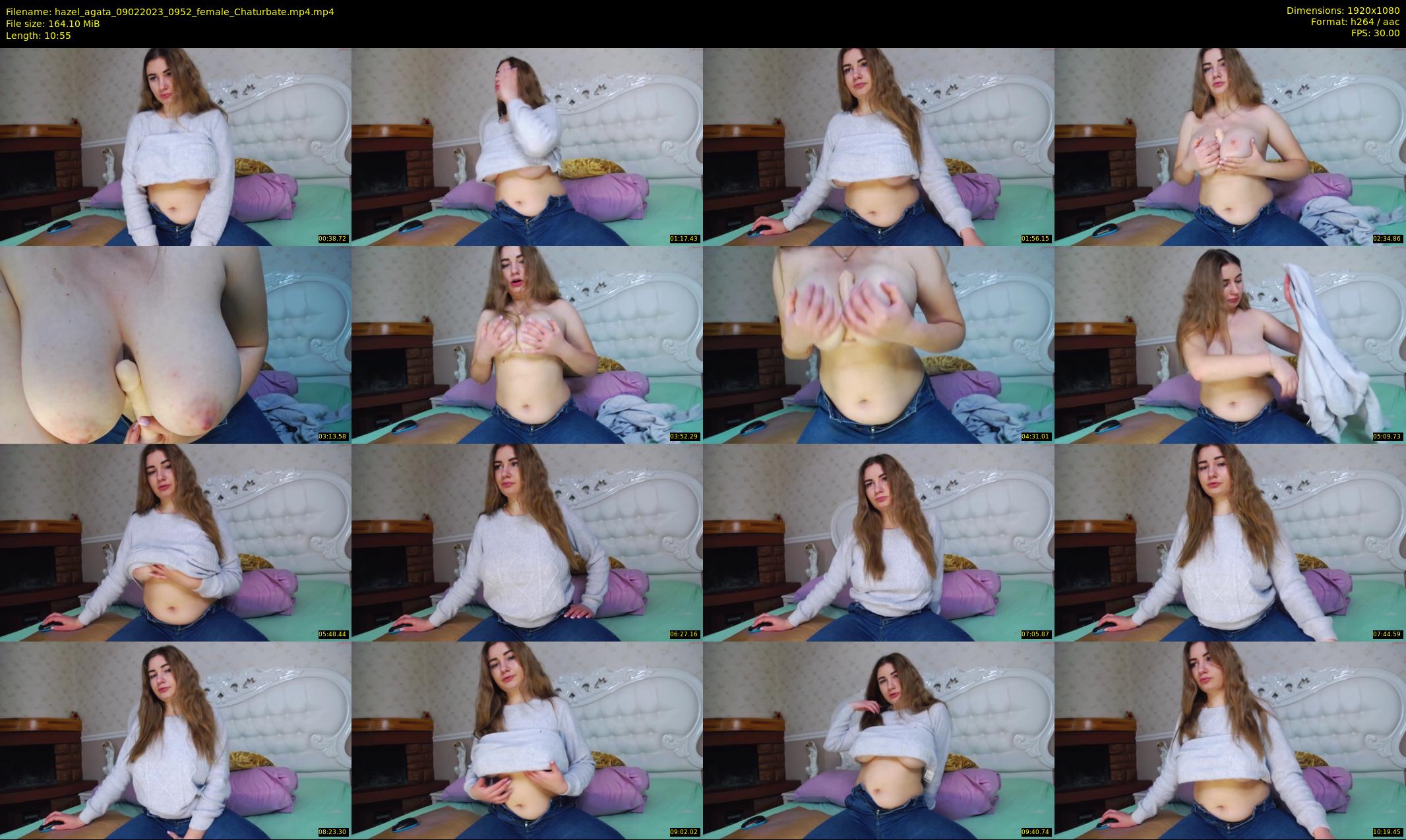 hazel_agata — 11 minute Chaturbate female cam show recording, 1080p, Feb 9, 2023