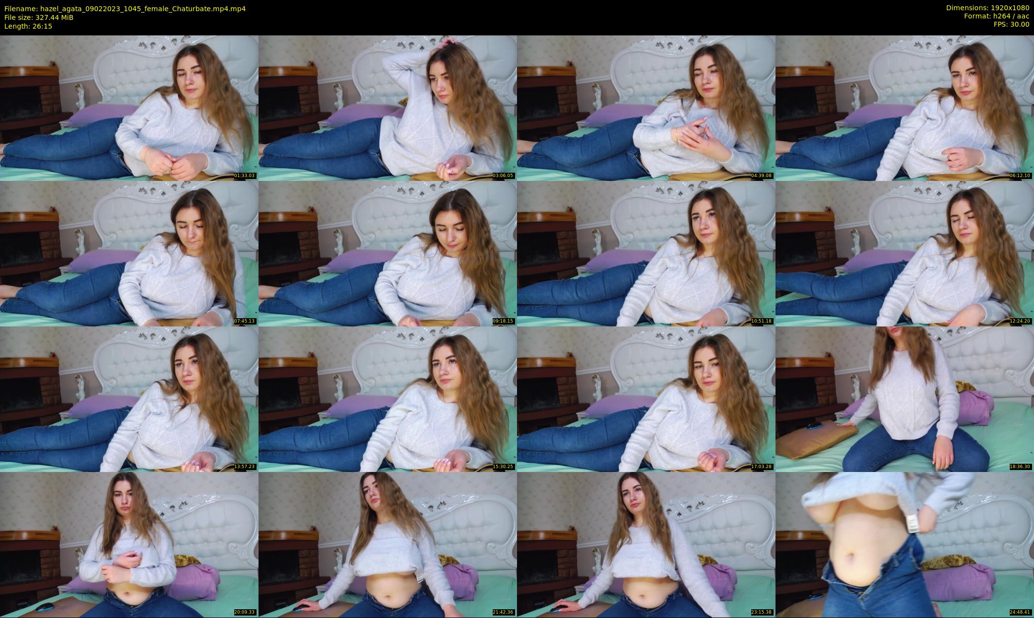 hazel_agata — 27 minute Chaturbate female cam show recording, 1080p, Feb 9, 2023