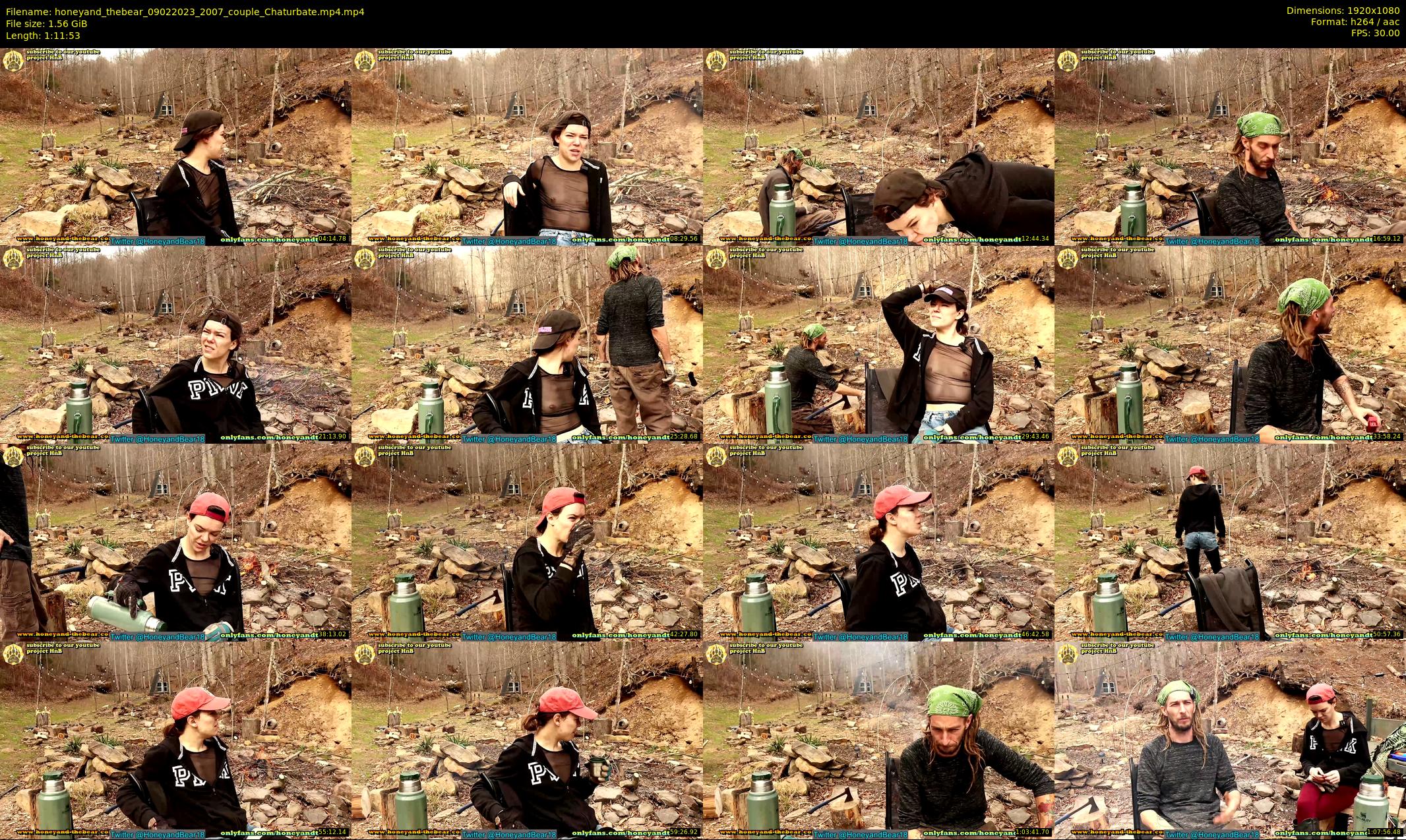 honeyand_thebear — 72 minute Chaturbate couple cam show recording, 1080p, Feb 9, 2023