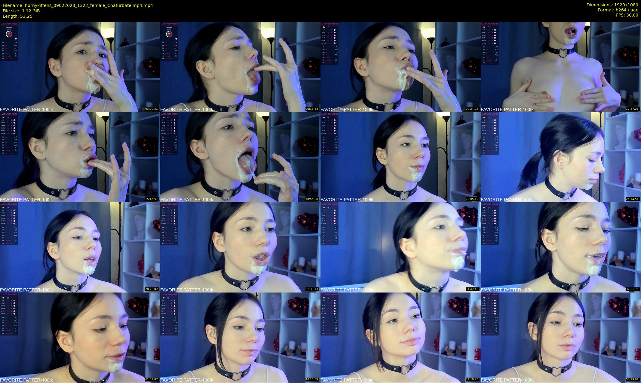 hornykittens — 54 minute Chaturbate couple cam show recording, 1080p, Feb 9, 2023