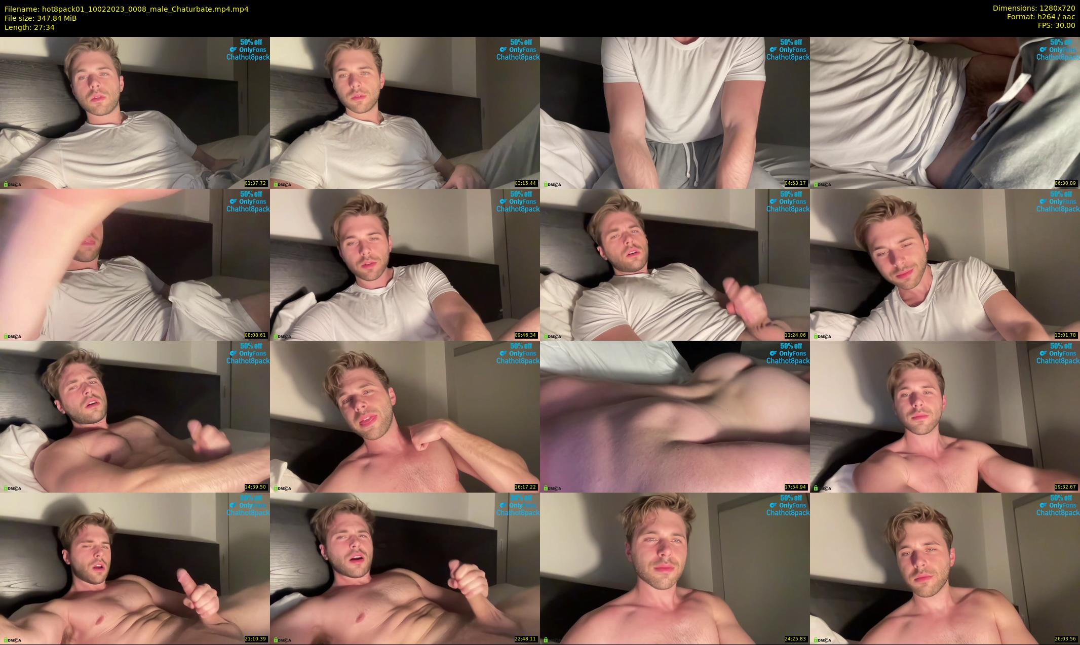 hot8pack01 — 28 minute Chaturbate male cam show recording, 720p, Feb 10, 2023
