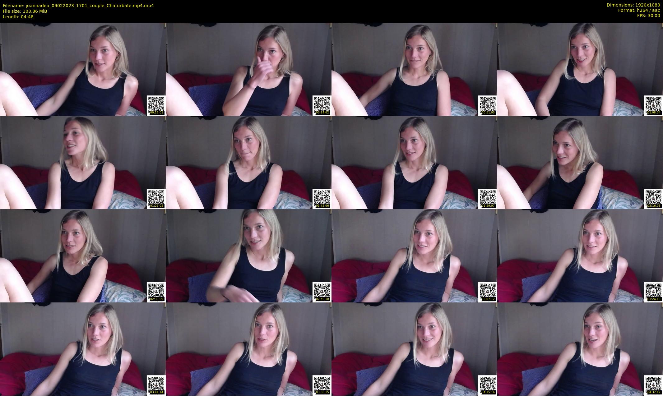joannadea — 5 minute Chaturbate female cam show recording, 1080p, Feb 9, 2023