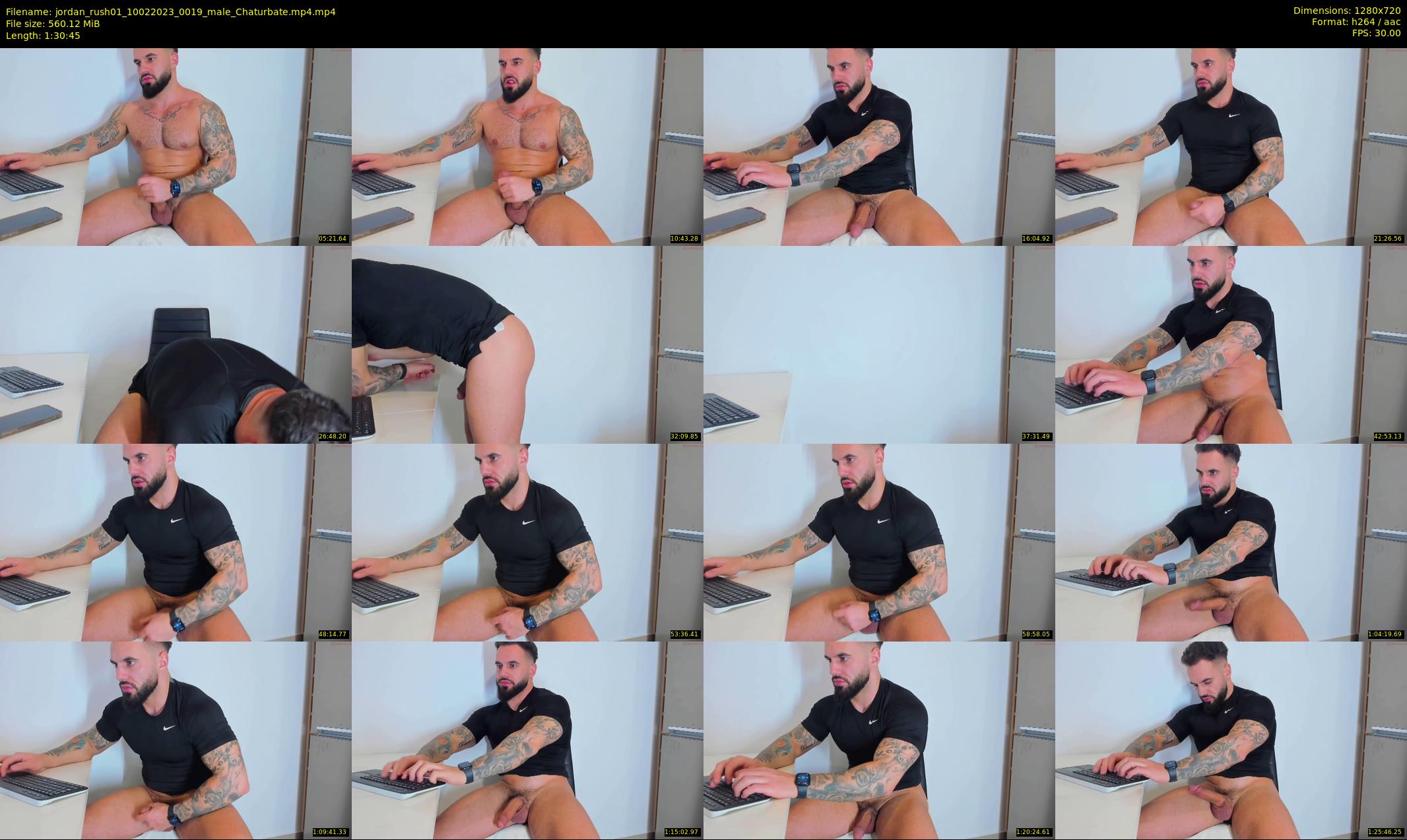 jordan_rush01 — 91 minute Chaturbate male cam show recording, 720p, Feb 10, 2023