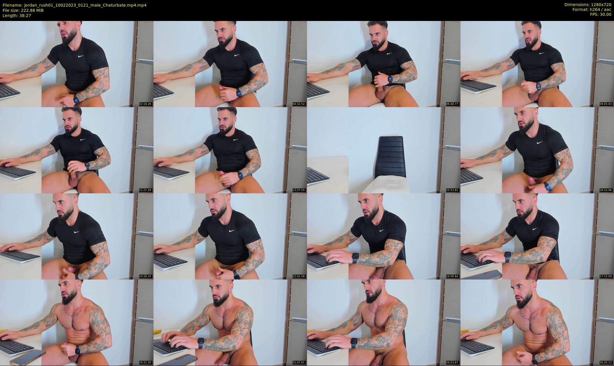 jordan_rush01 — 39 minute Chaturbate male cam show recording, 720p, Feb 10, 2023