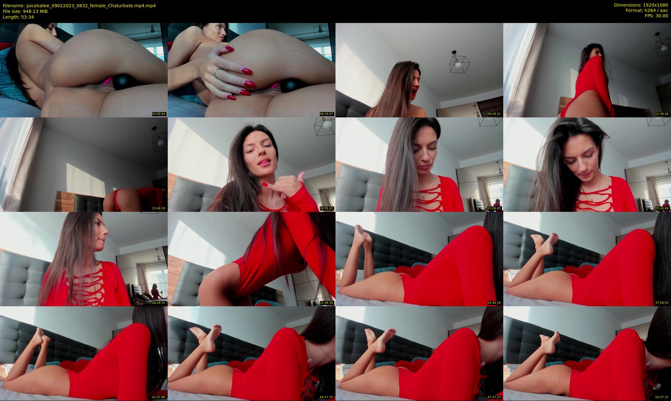 juicekatee — 54 minute Chaturbate female cam show recording, 1080p, Feb 9, 2023