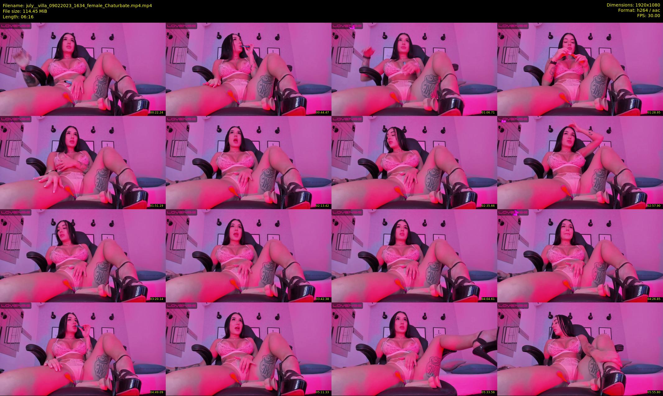 july__villa — 7 minute Chaturbate female cam show recording, 1080p, Feb 9, 2023