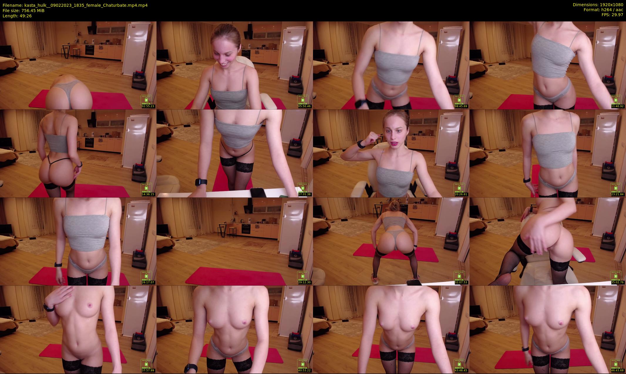kasta_hulk_ — 50 minute Chaturbate female cam show recording, 1080p, Feb 9, 2023