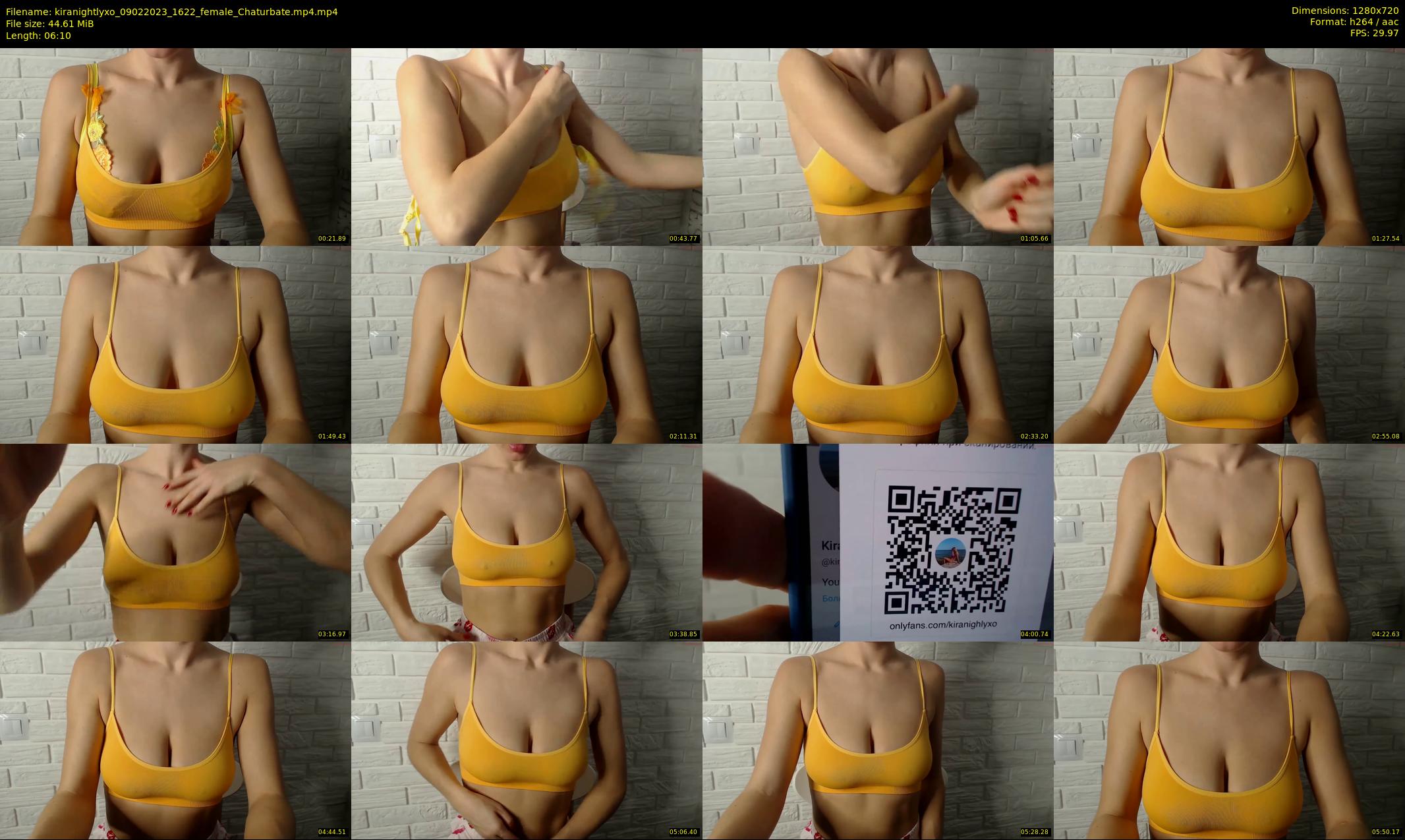 kiranightlyxo — 7 minute Chaturbate female cam show recording, 720p, Feb 9, 2023