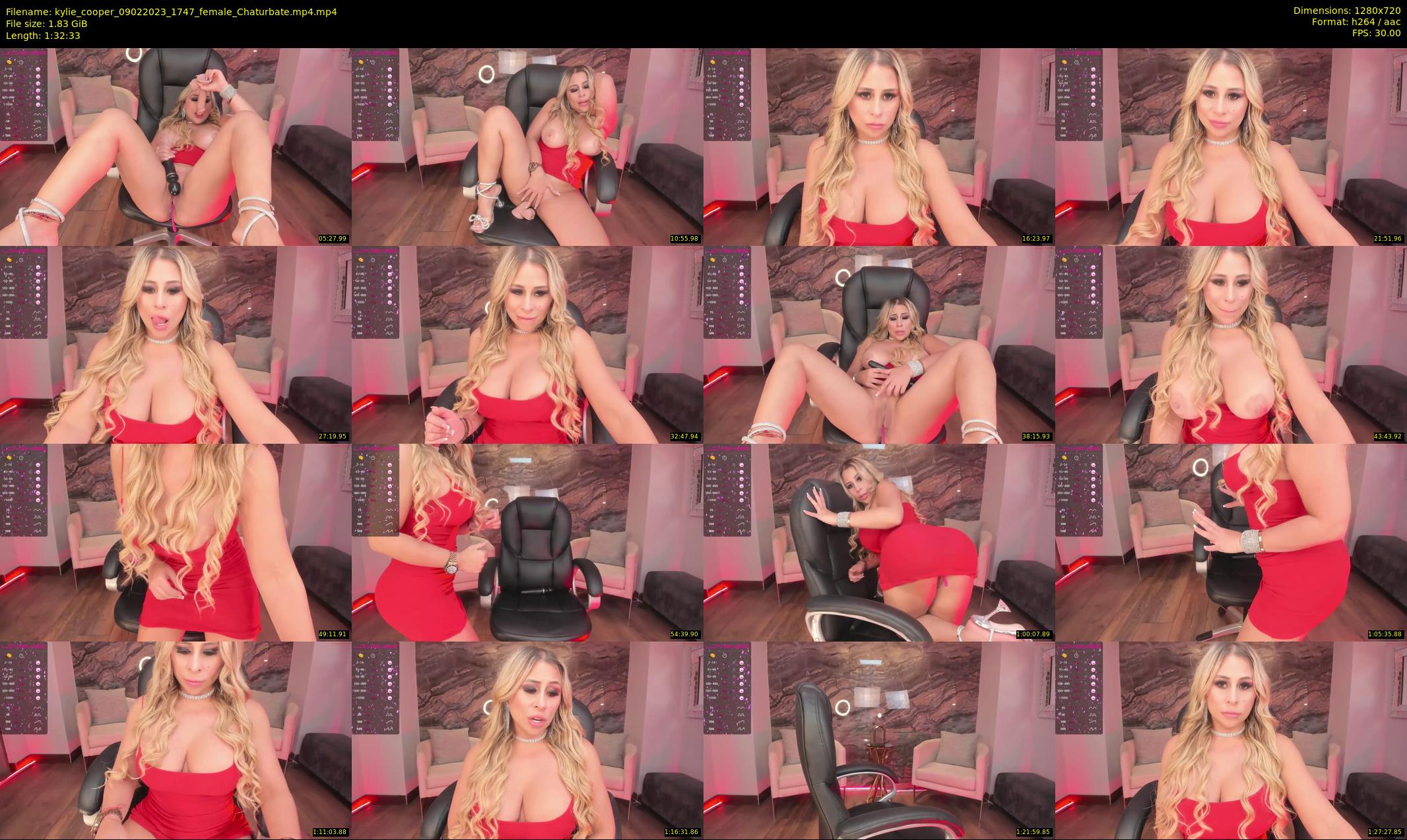 kylie_cooper — 93 minute Chaturbate female cam show recording, 720p, Feb 9, 2023