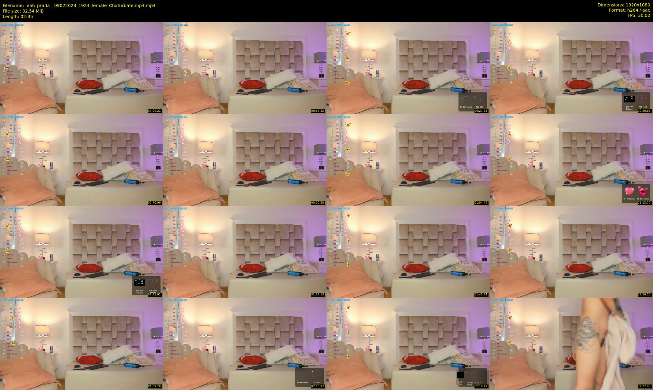 leah_prada_ — 3 minute Chaturbate female cam show recording, 1080p, Feb 9, 2023