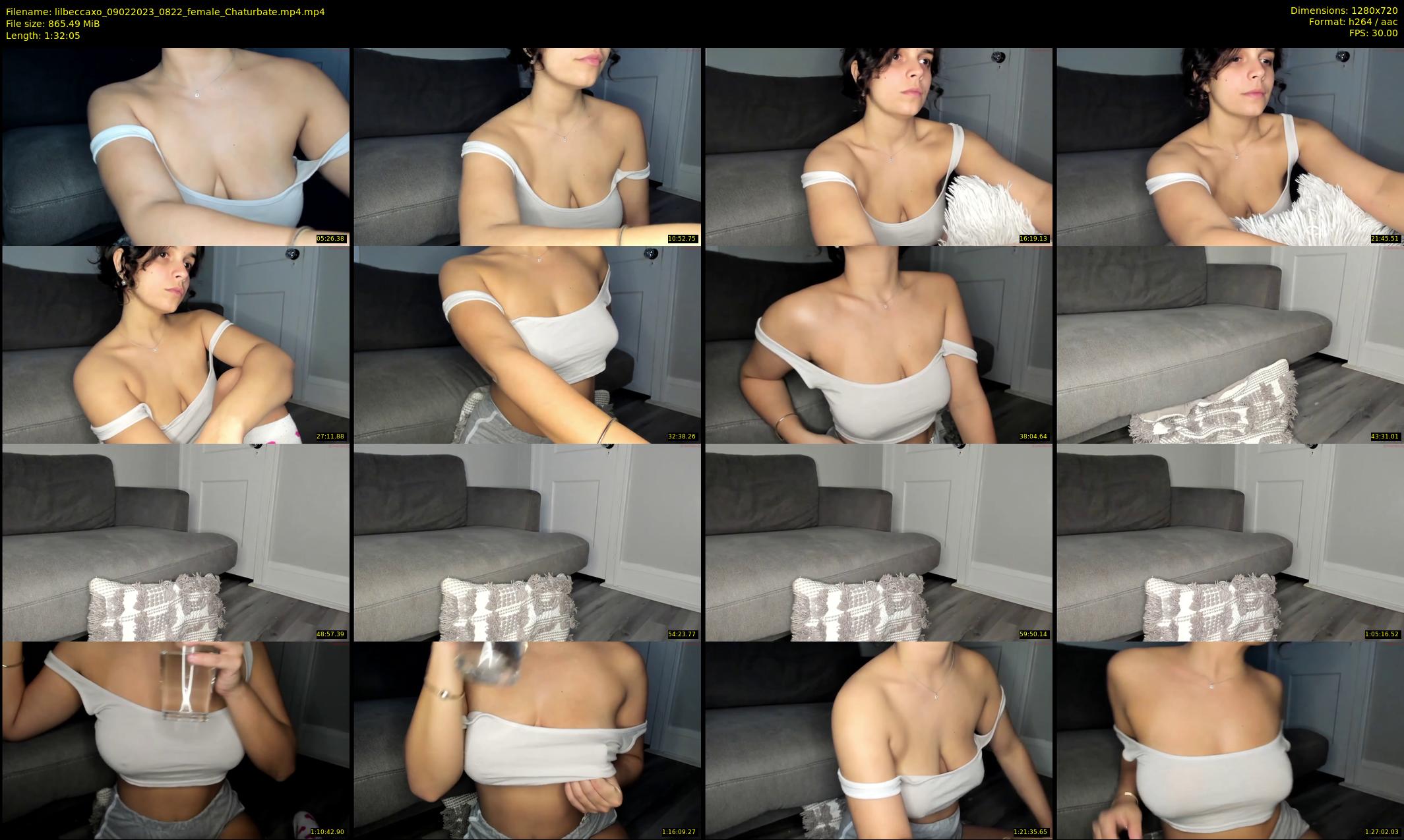 lilbeccaxo — 93 minute Chaturbate female cam show recording, 720p, Feb 9, 2023