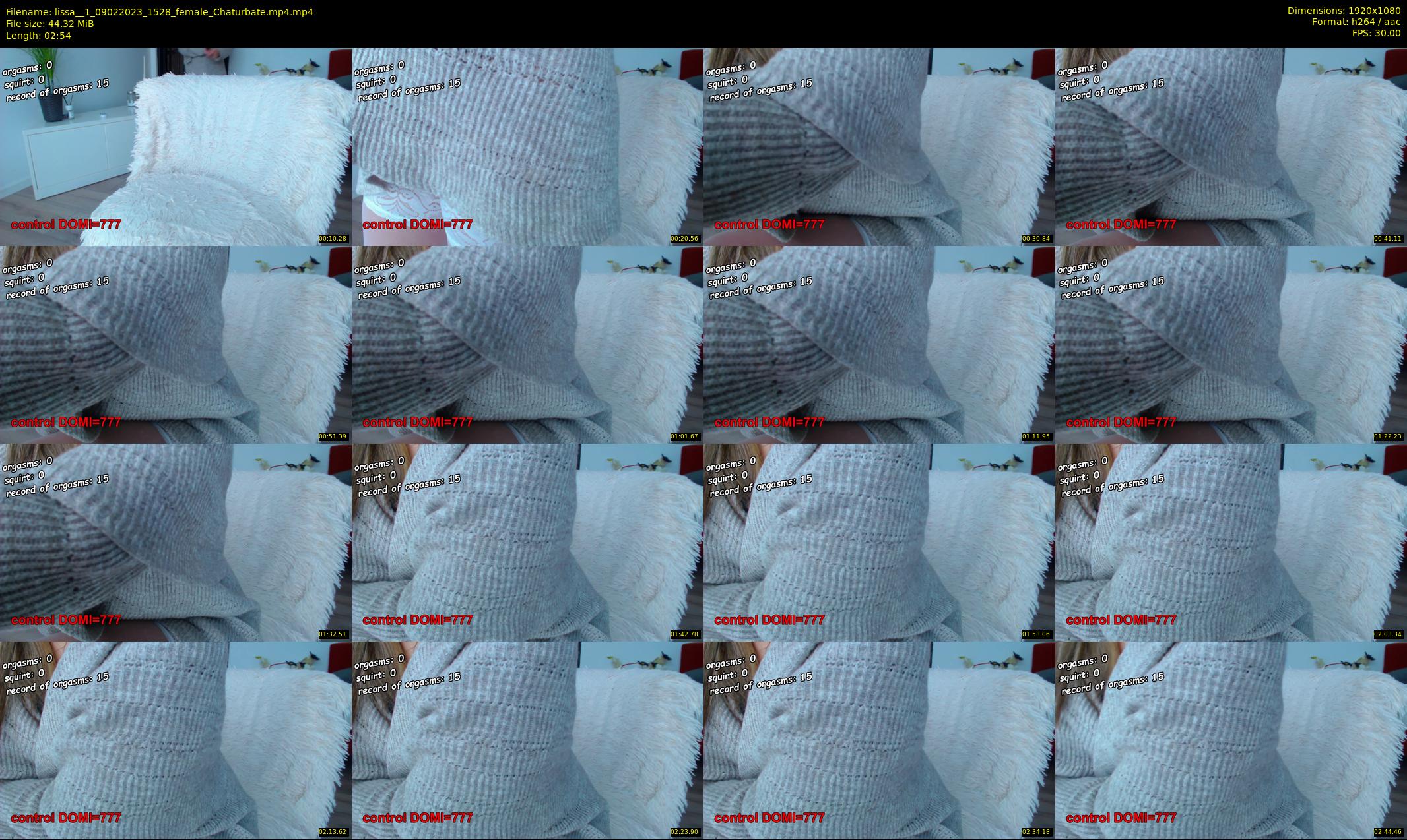 lissa__1 — 3 minute Chaturbate female cam show recording, 1080p, Feb 9, 2023