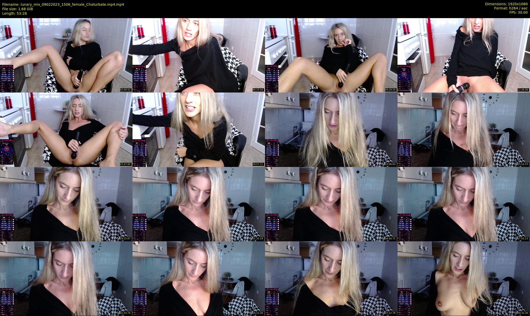 lunary_mix — 54 minute Chaturbate couple cam show recording, 1080p, Feb 9, 2023