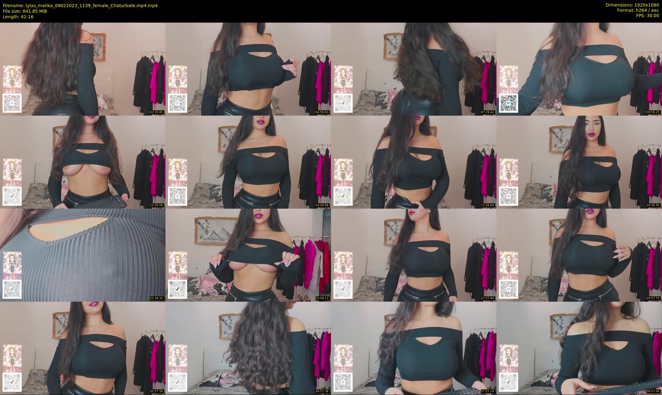 lylas_malika — 43 minute Chaturbate female cam show recording, 1080p, Feb 9, 2023